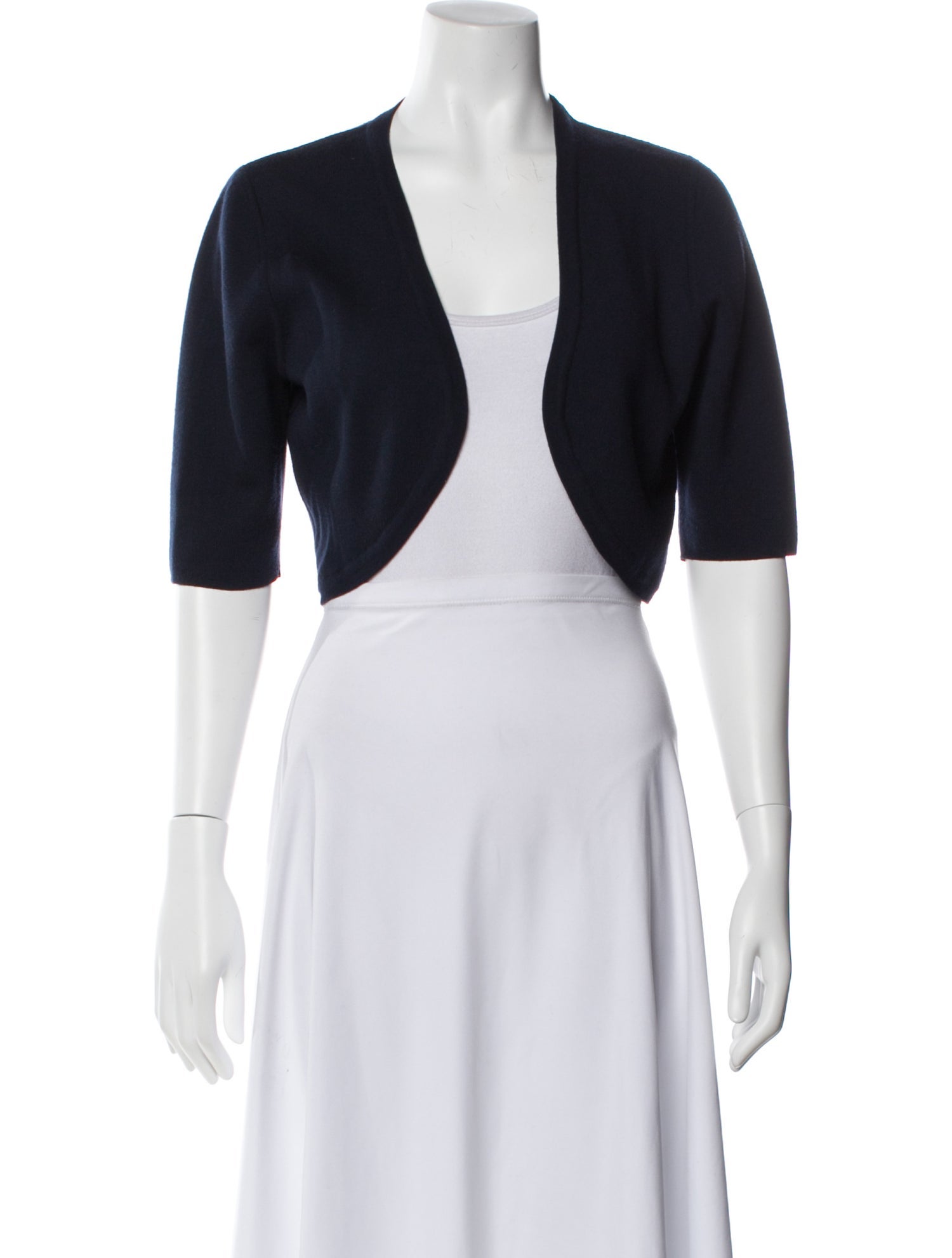 Michael Kors Merino Wool Open Front Sweater