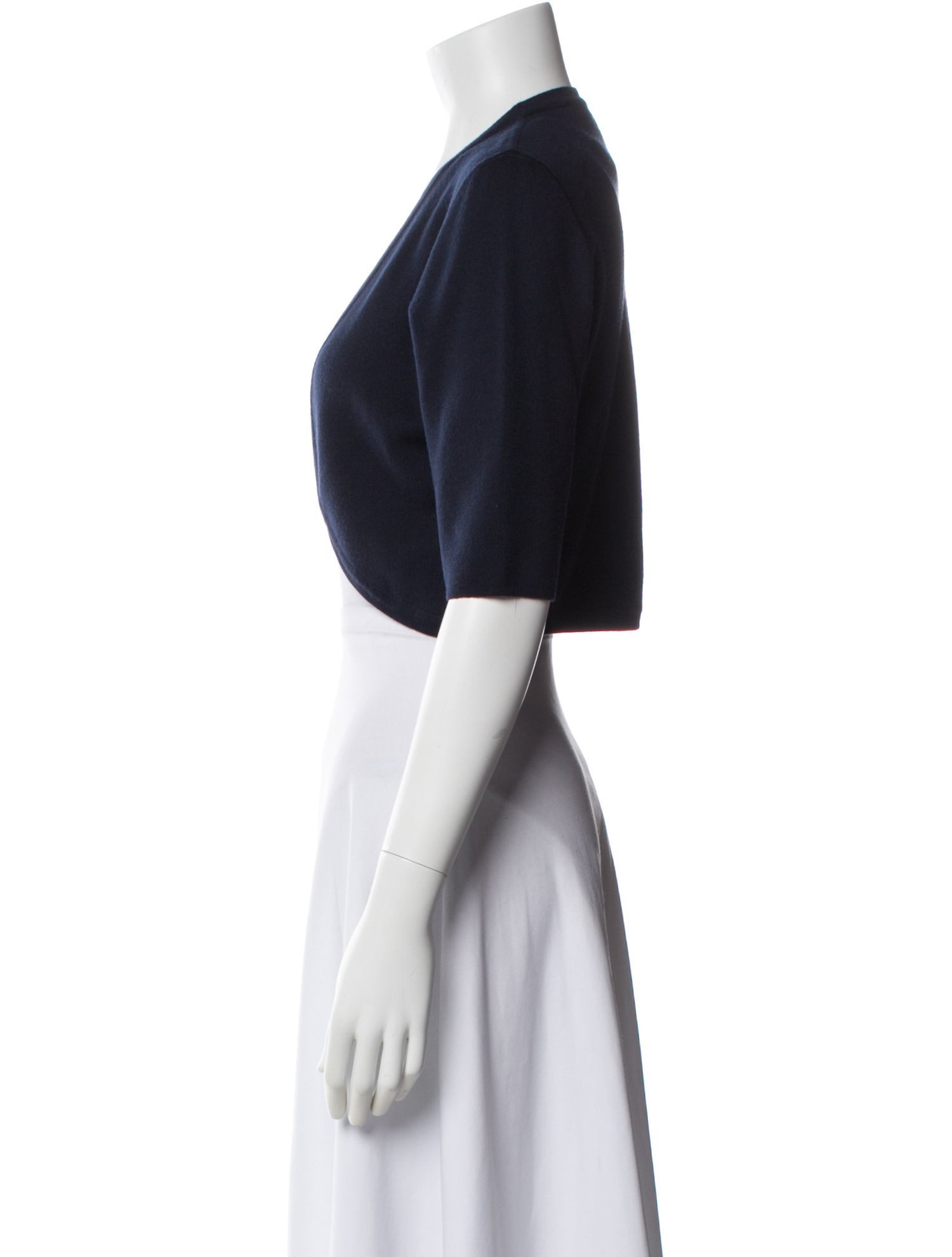 Michael Kors Merino Wool Open Front Sweater