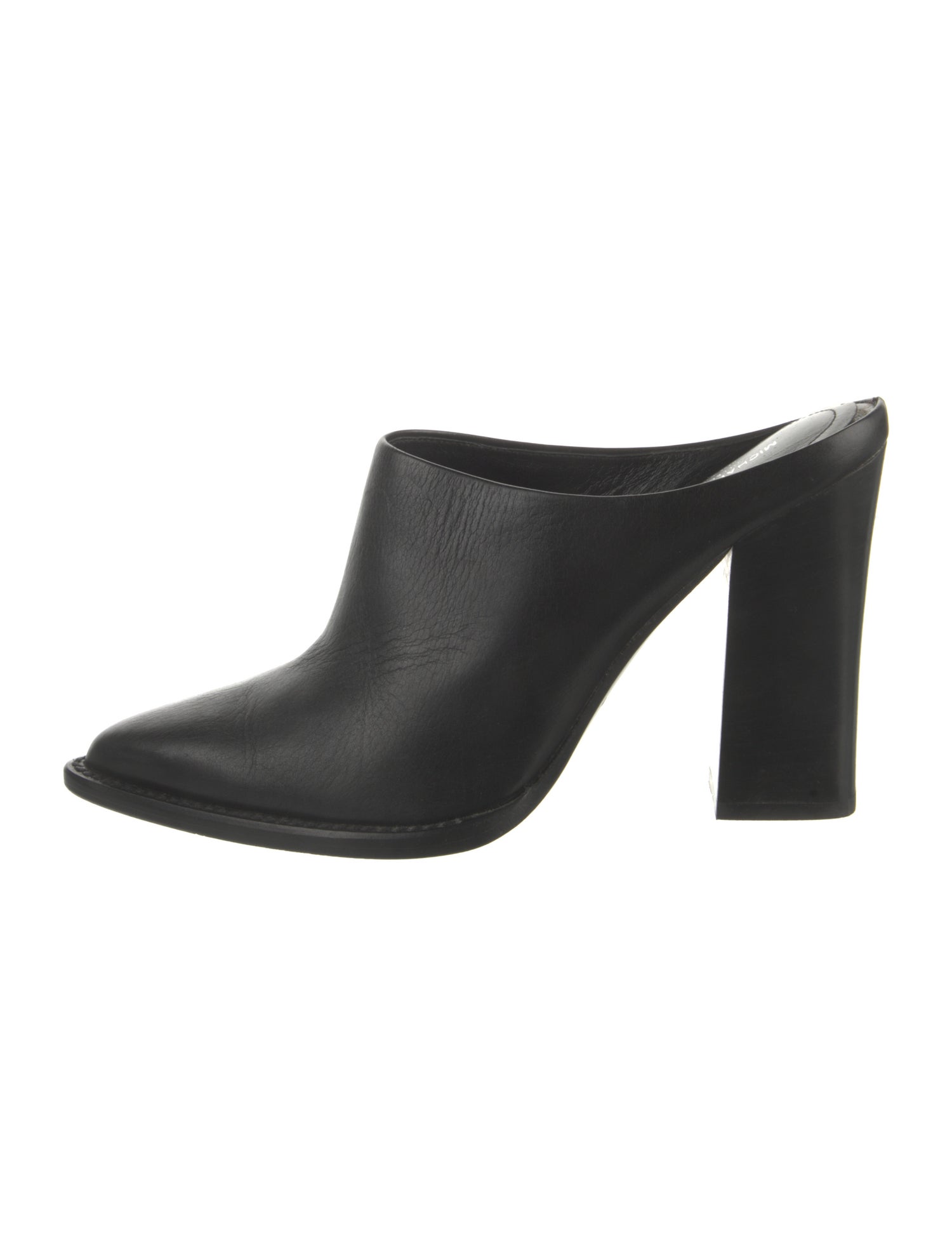 Michael Kors Collection Leather Mules