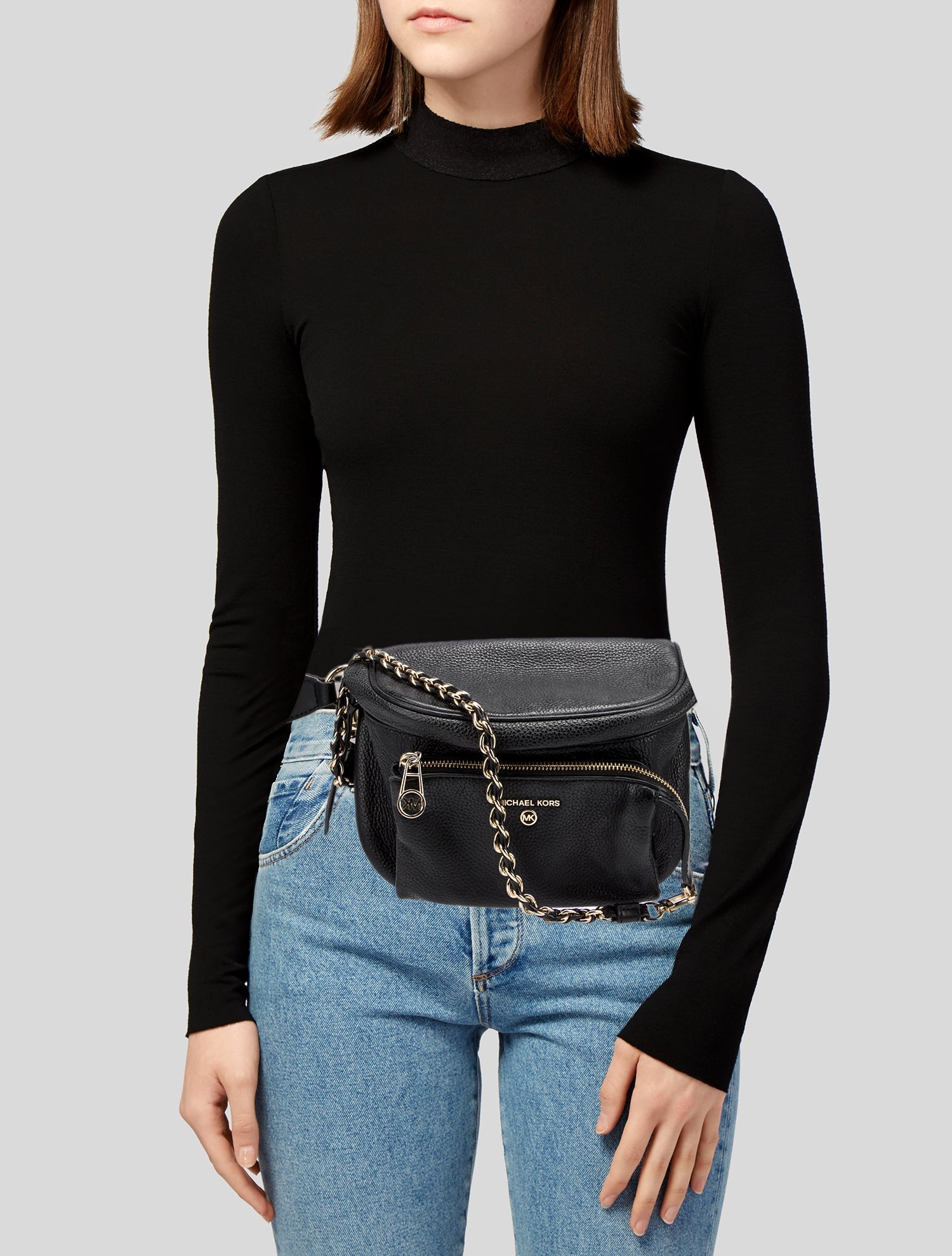 Michael Kors Leather Belt Bag