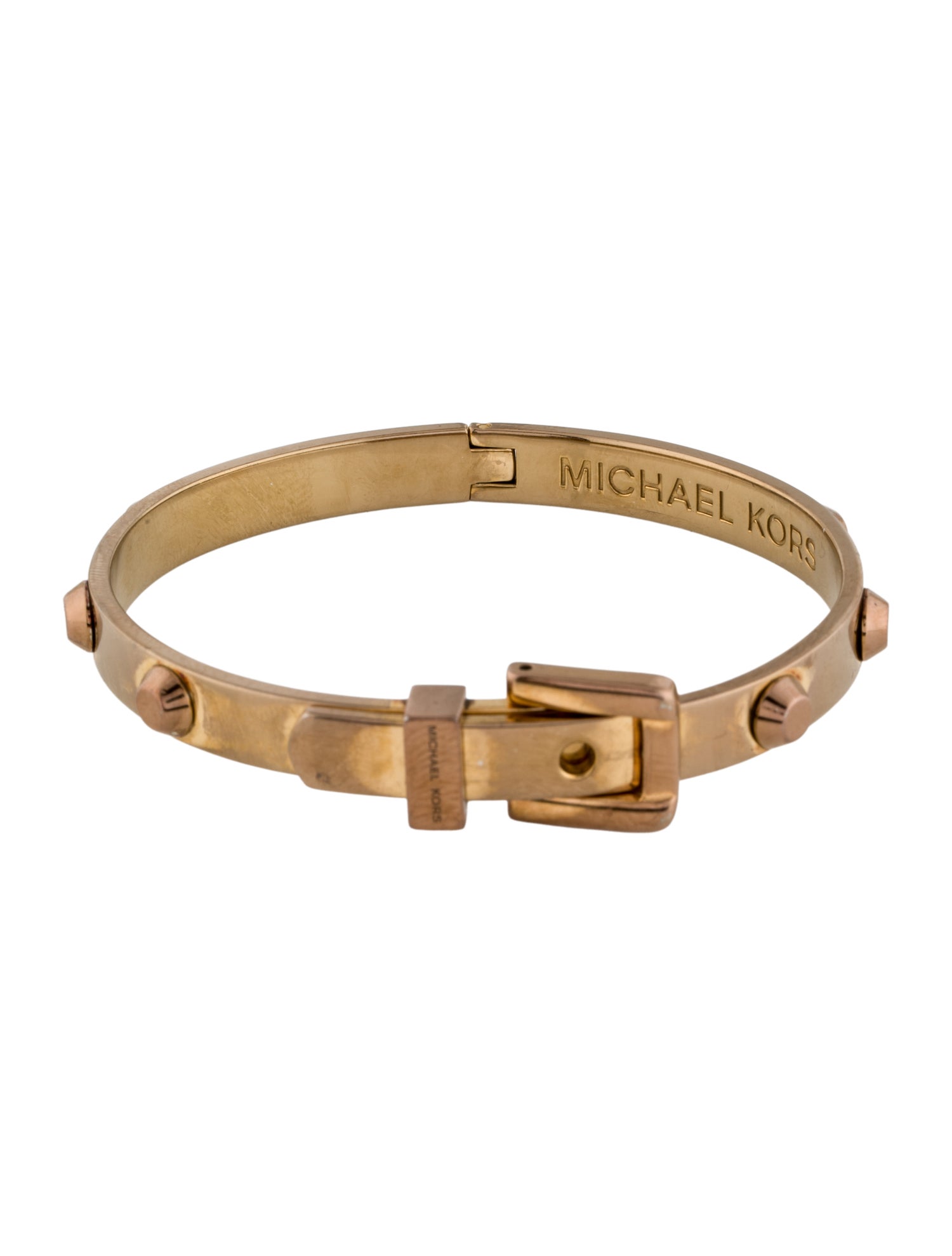 Michael Kors Astor Buckle Bangle Bracelet