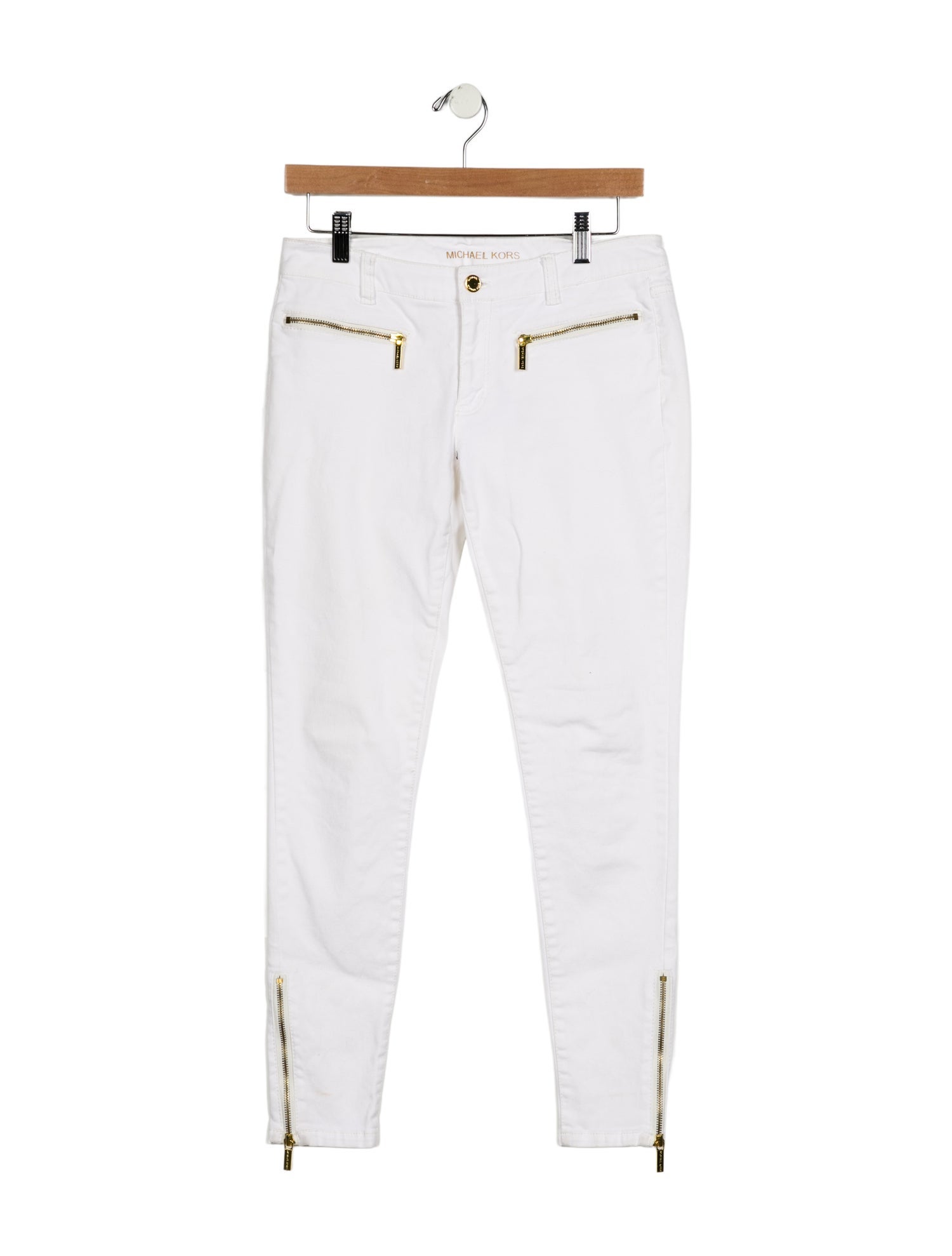 Michael Kors Low-Rise Skinny Leg Jeans