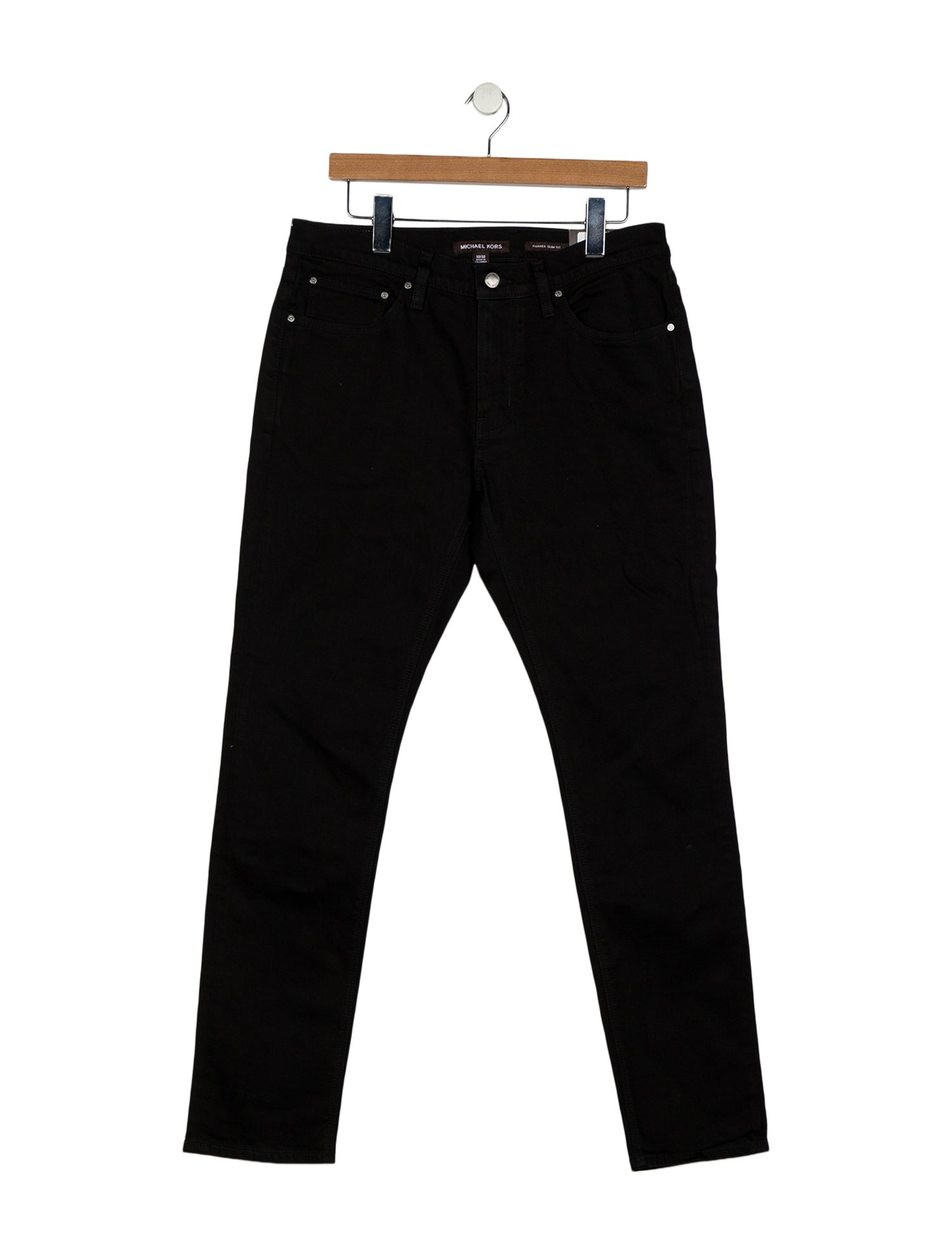 Michael Kors High-Rise Straight Leg Jeans w/ Tags