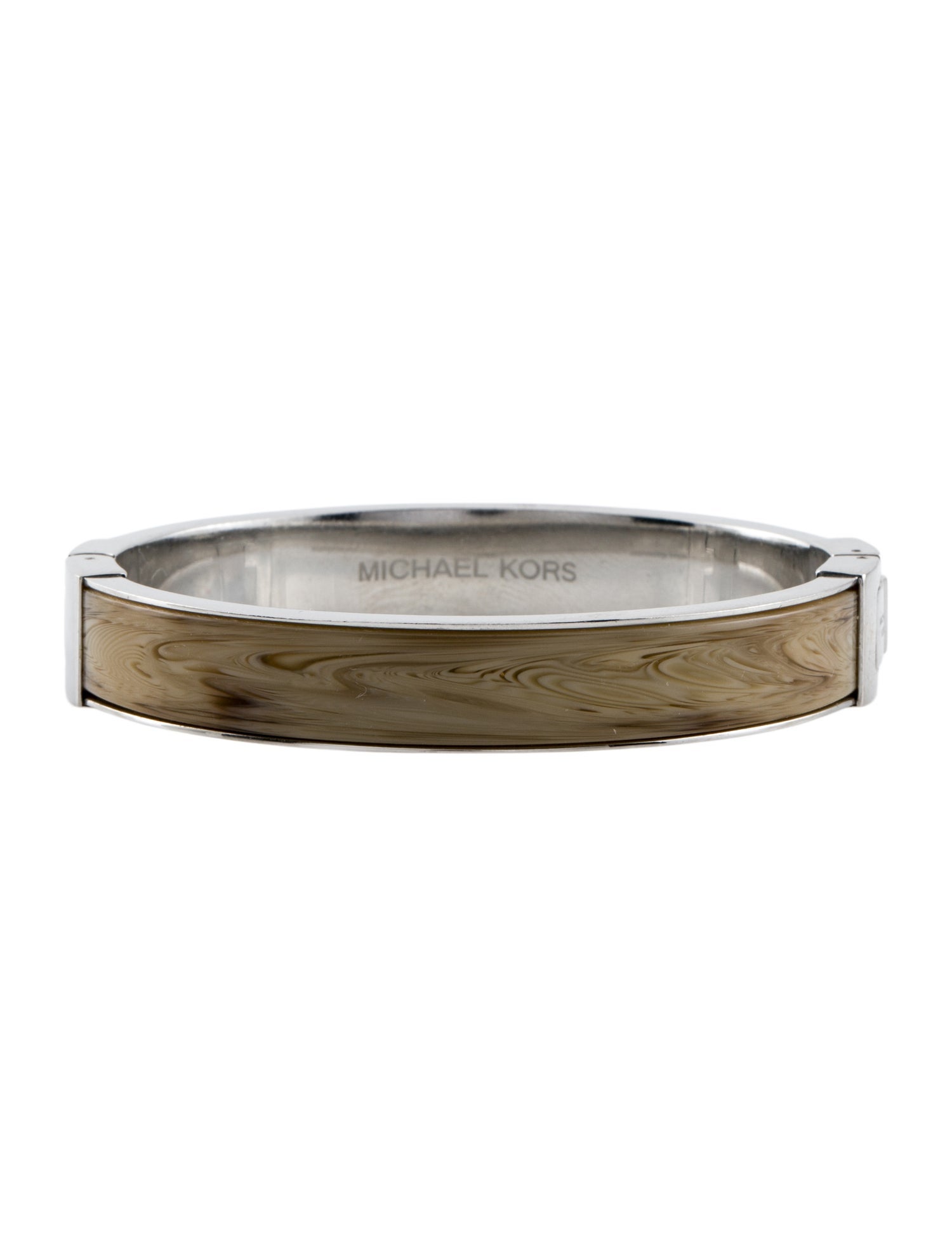Michael Kors Resin Hinged Bangle Bracelet