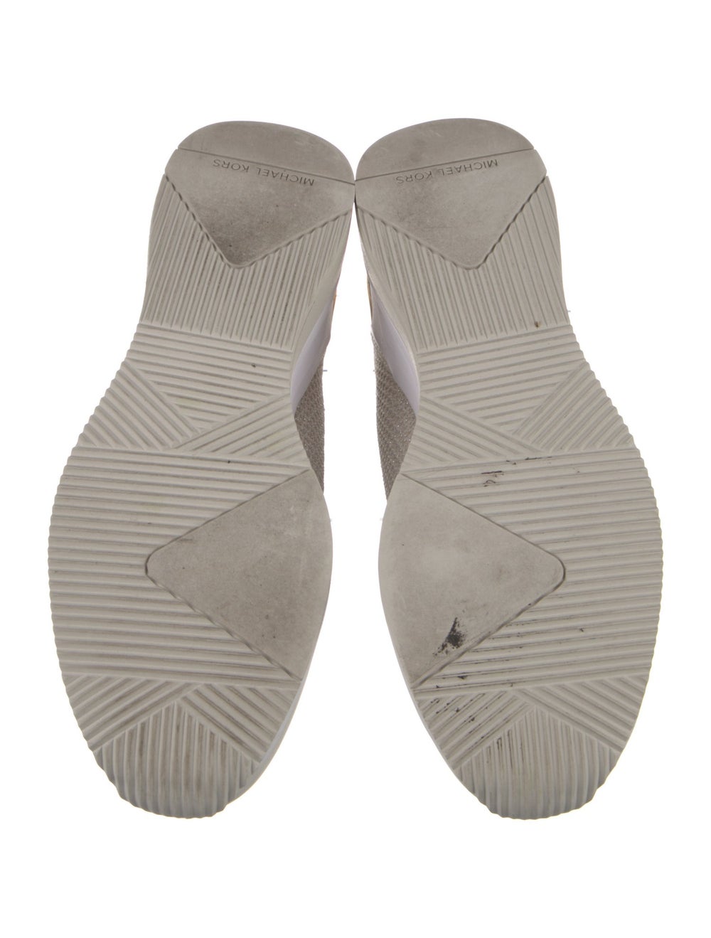 Michael Kors Leather Patterned Wedge Sneakers - image 5