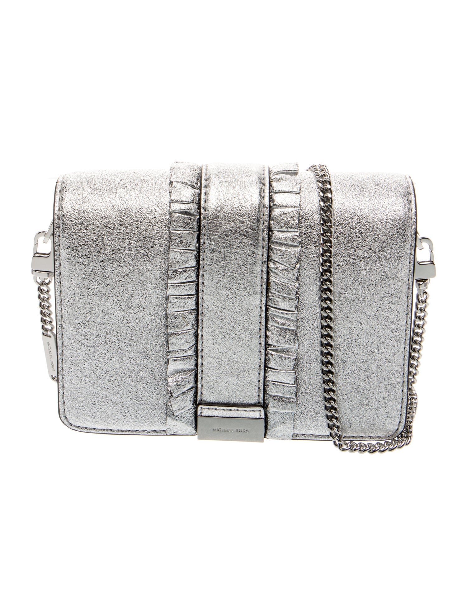 Michael Kors Leather Minaudière