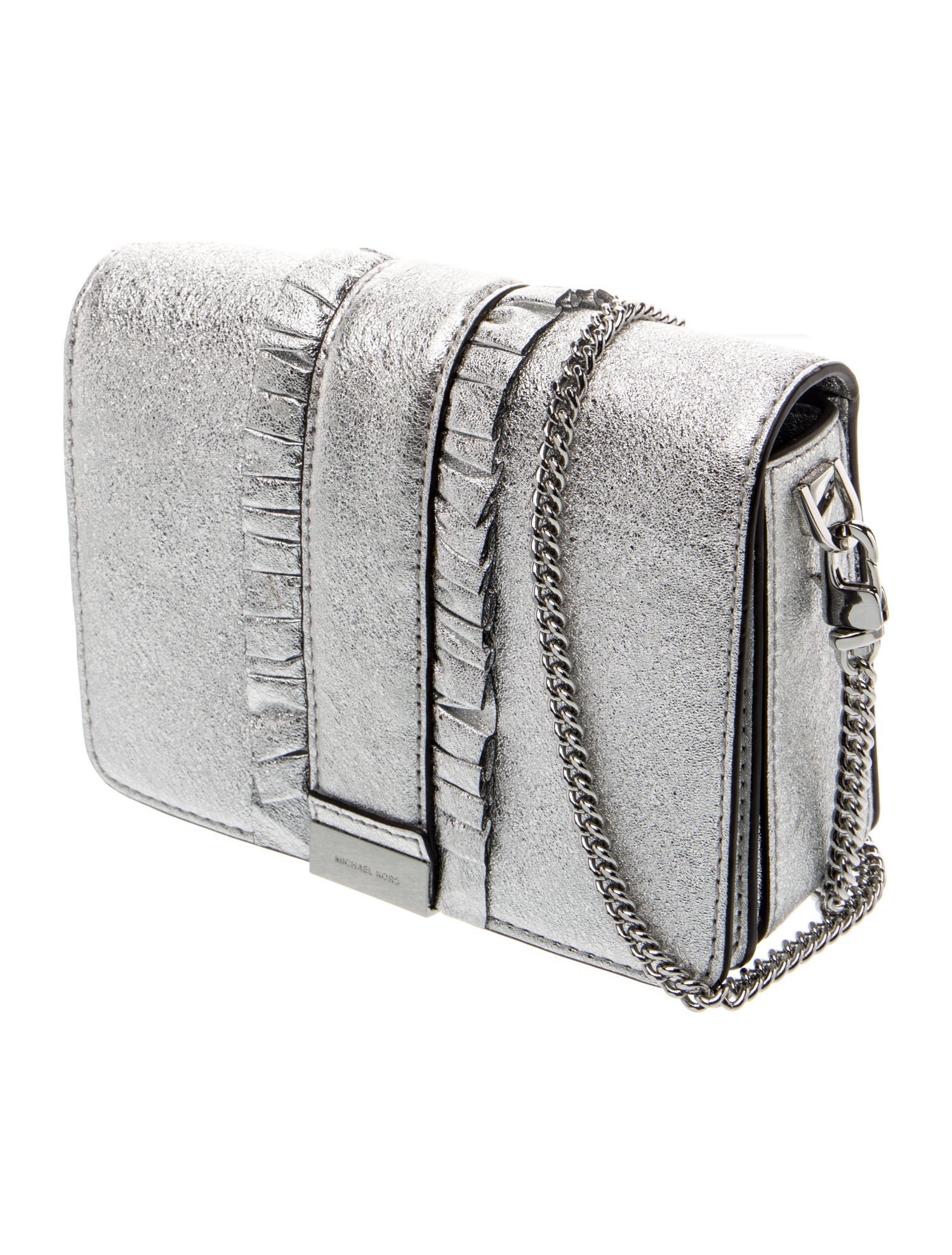 Michael Kors Leather Minaudière