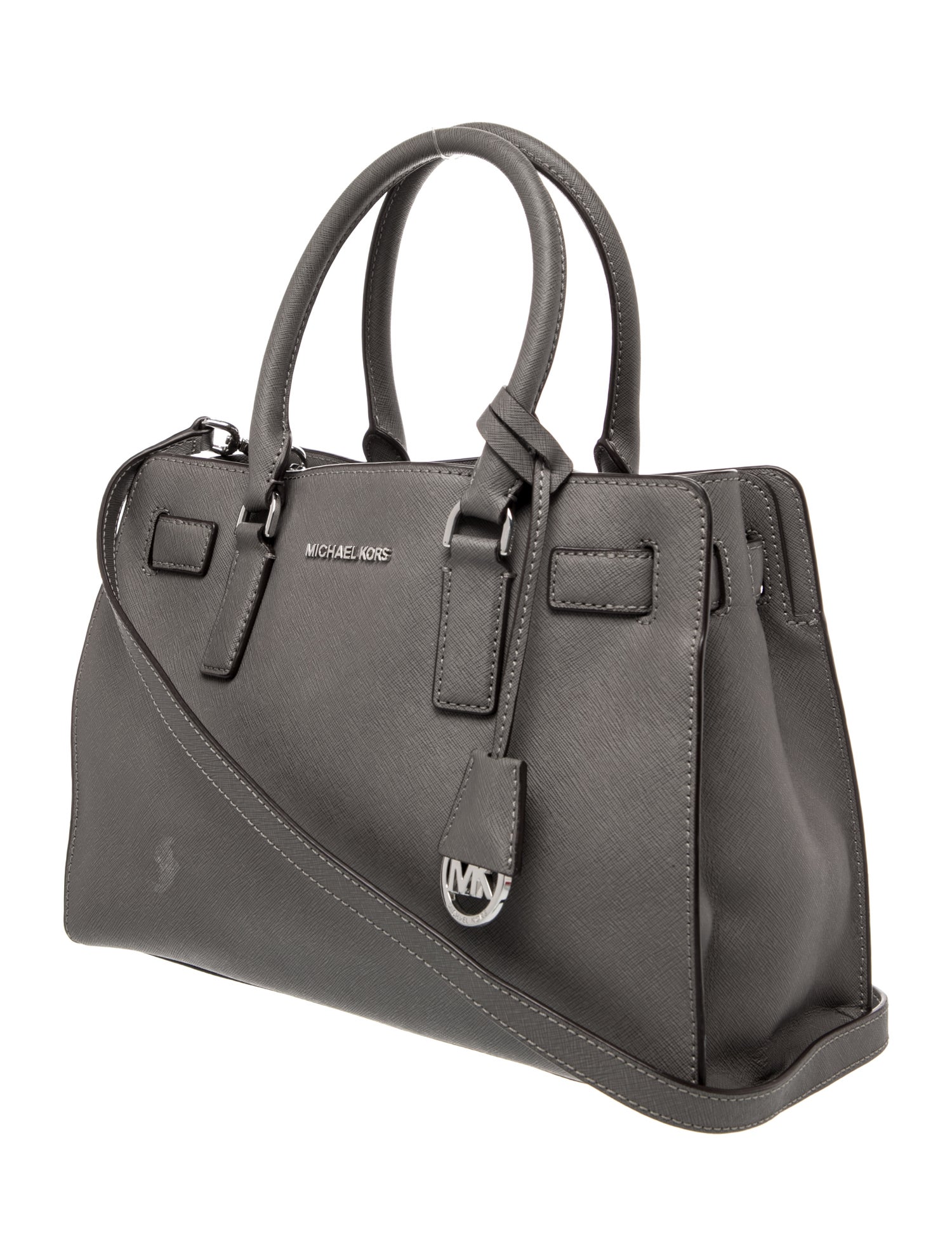 Michael Kors Saffiano Leather Top Handle Bag
