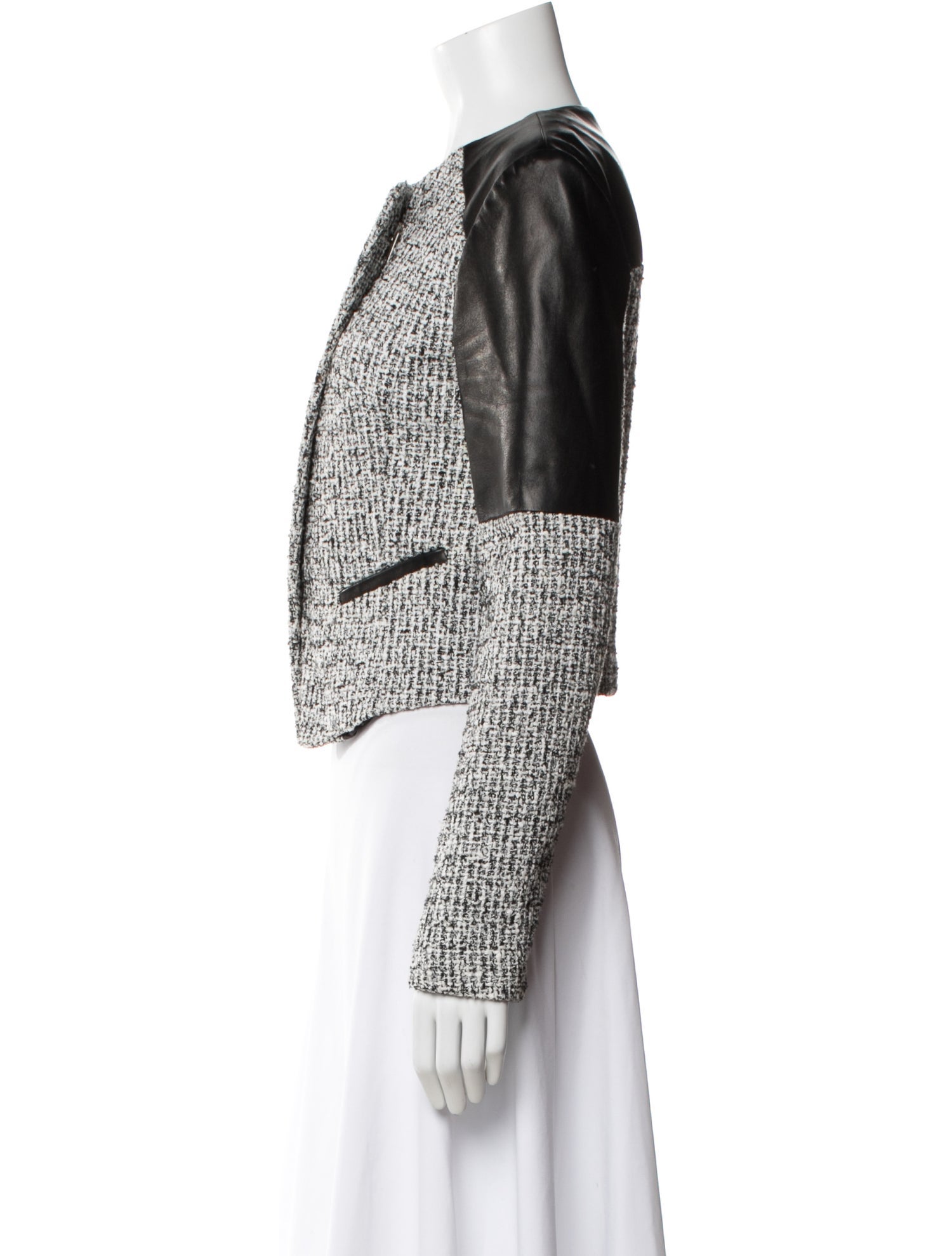 Michael Kors Tweed Pattern Evening Jacket