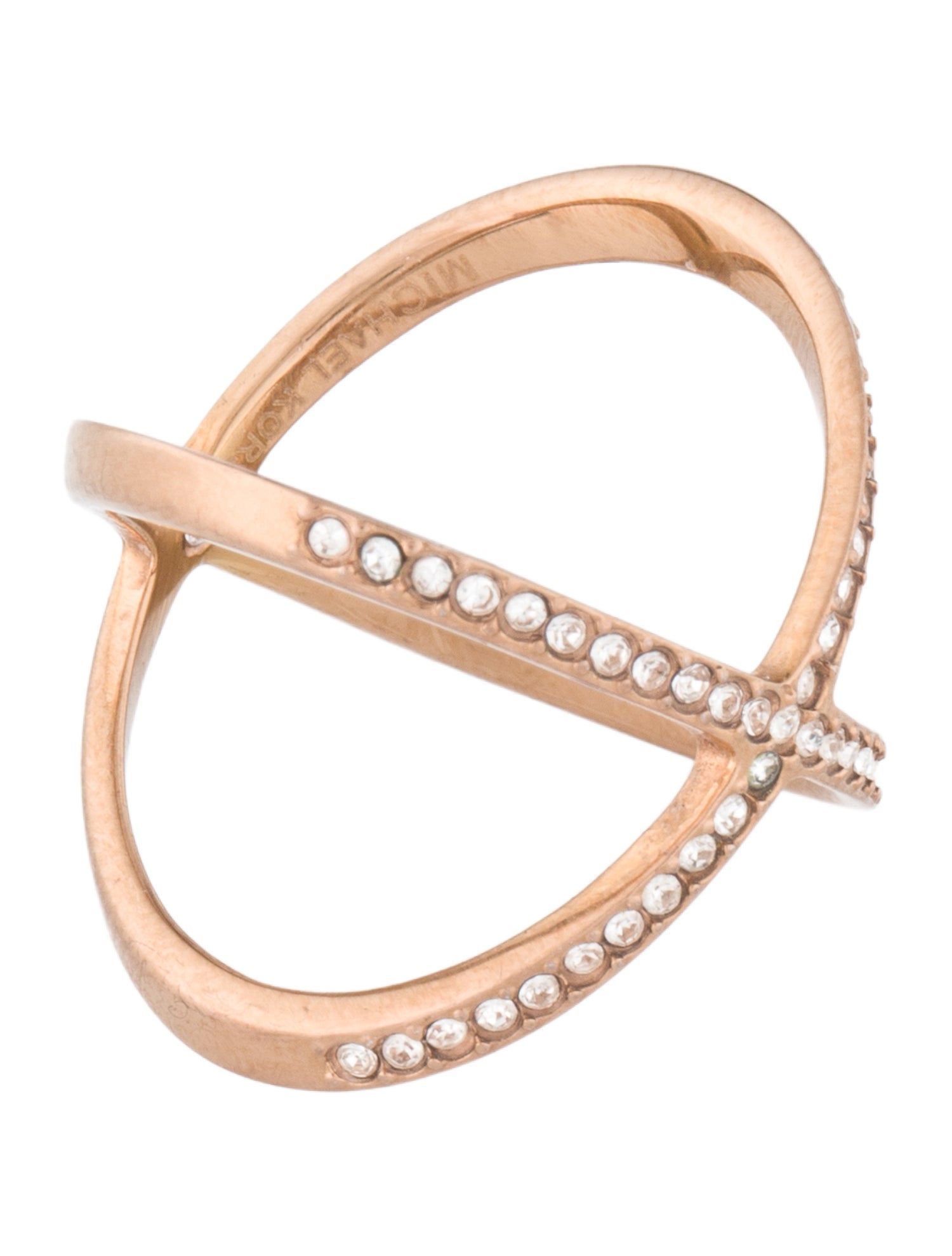 Michael Kors Crystal Band Ring