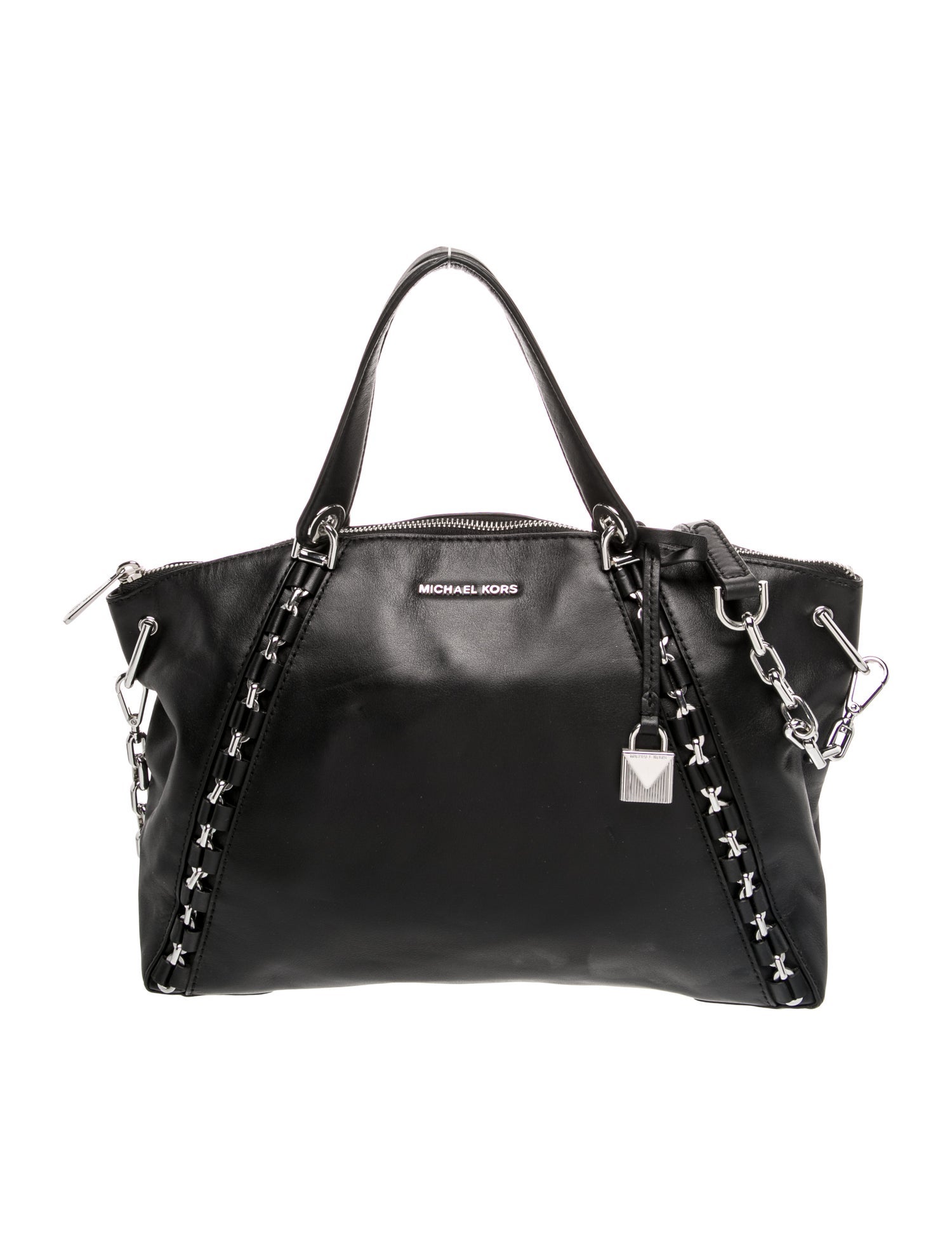Michael Kors Leather Top Handle Bag