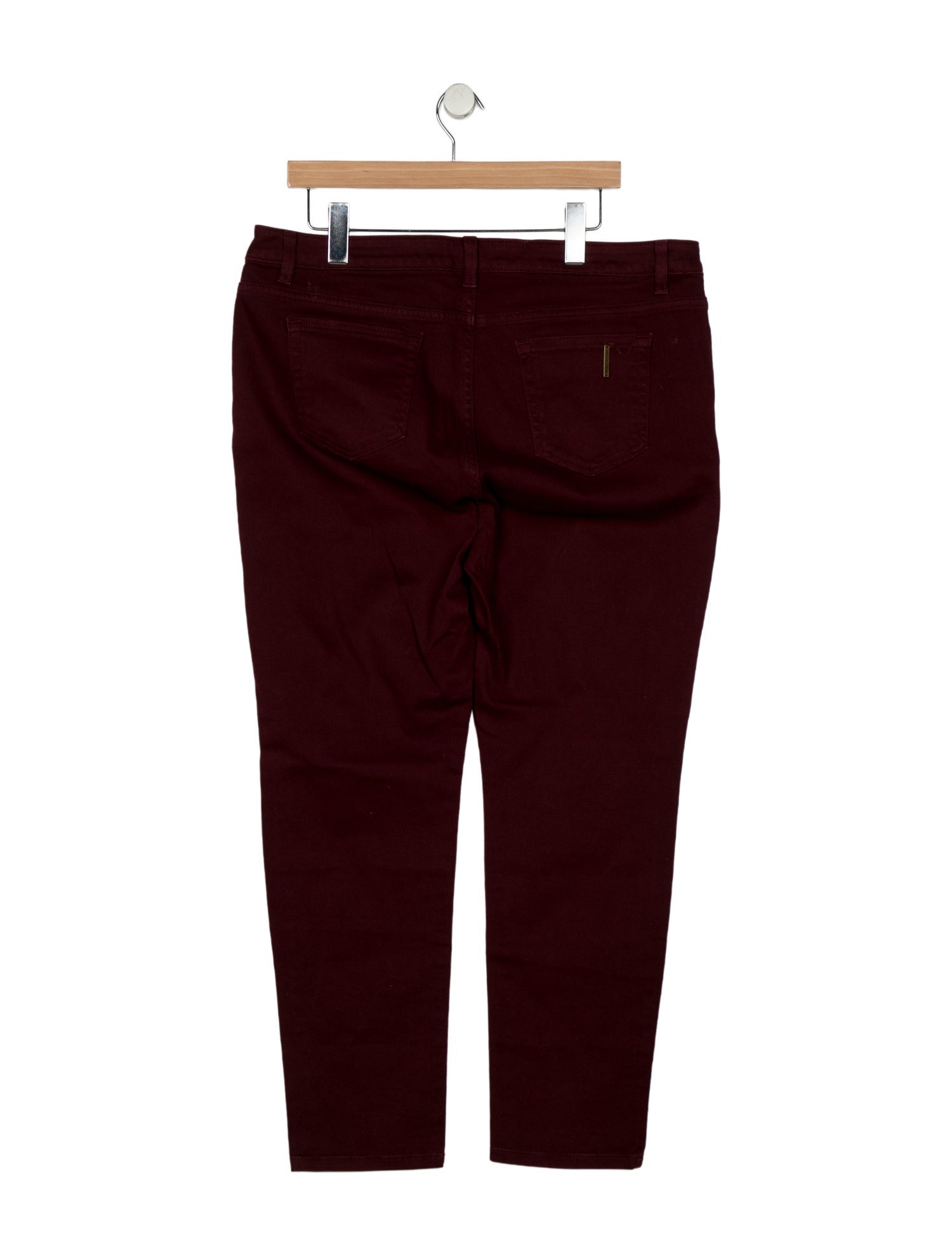 Michael Kors Mid-Rise Straight Leg Jeans