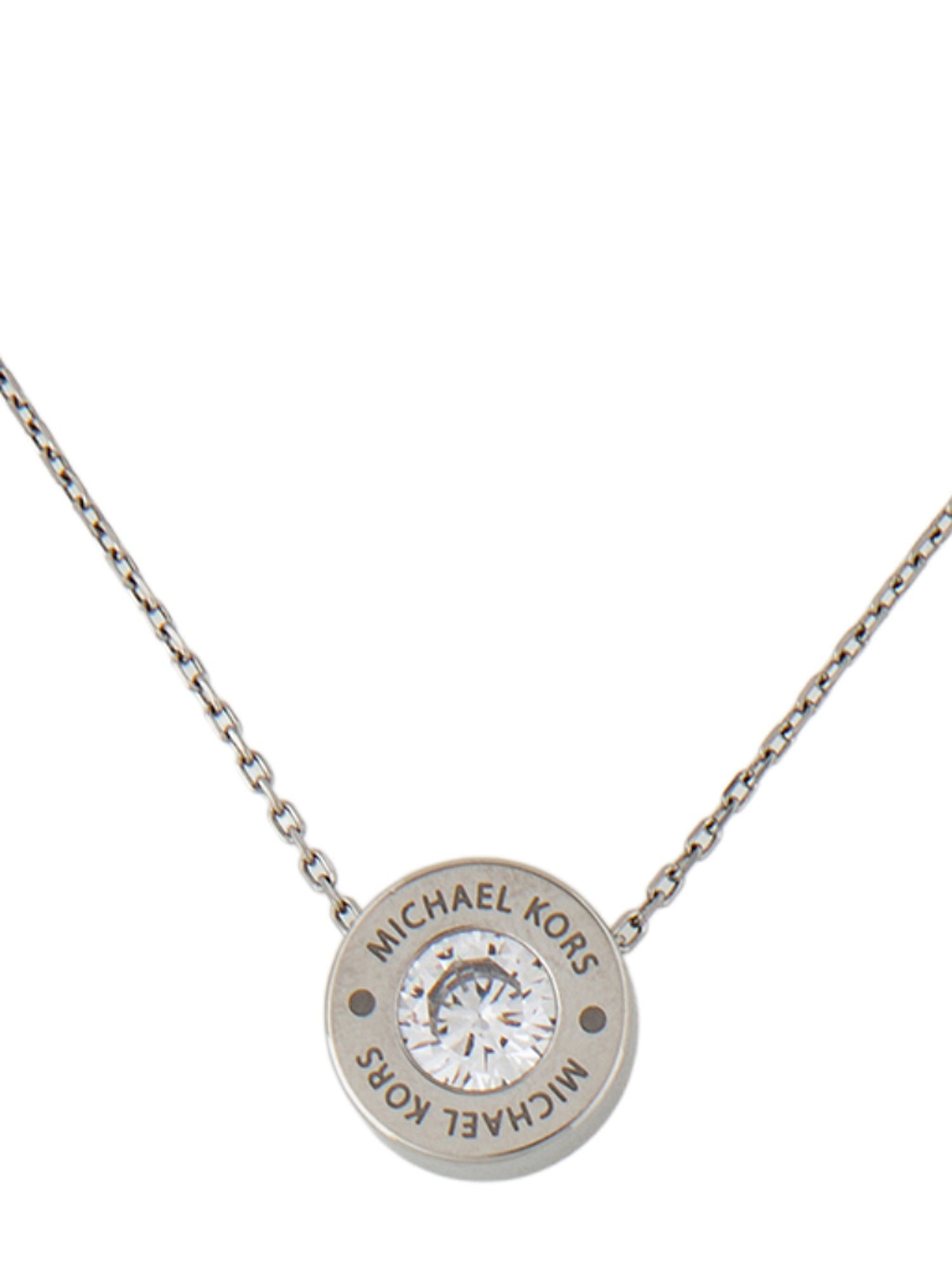 Michael Kors Crystal Pendant Necklace