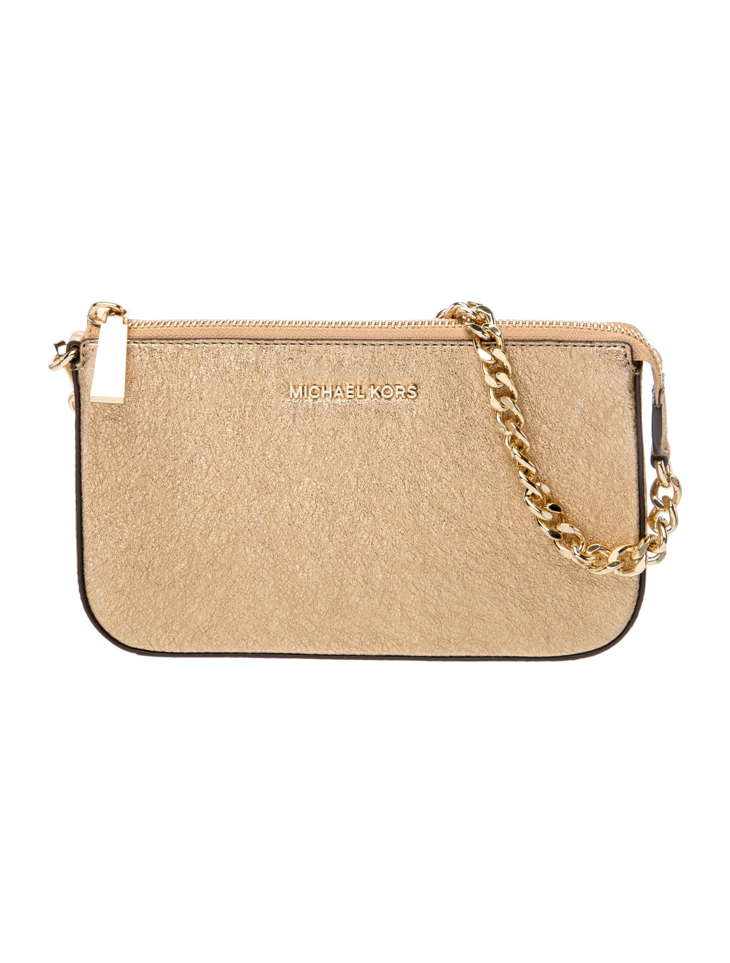 Michael Kors Leather Minaudière