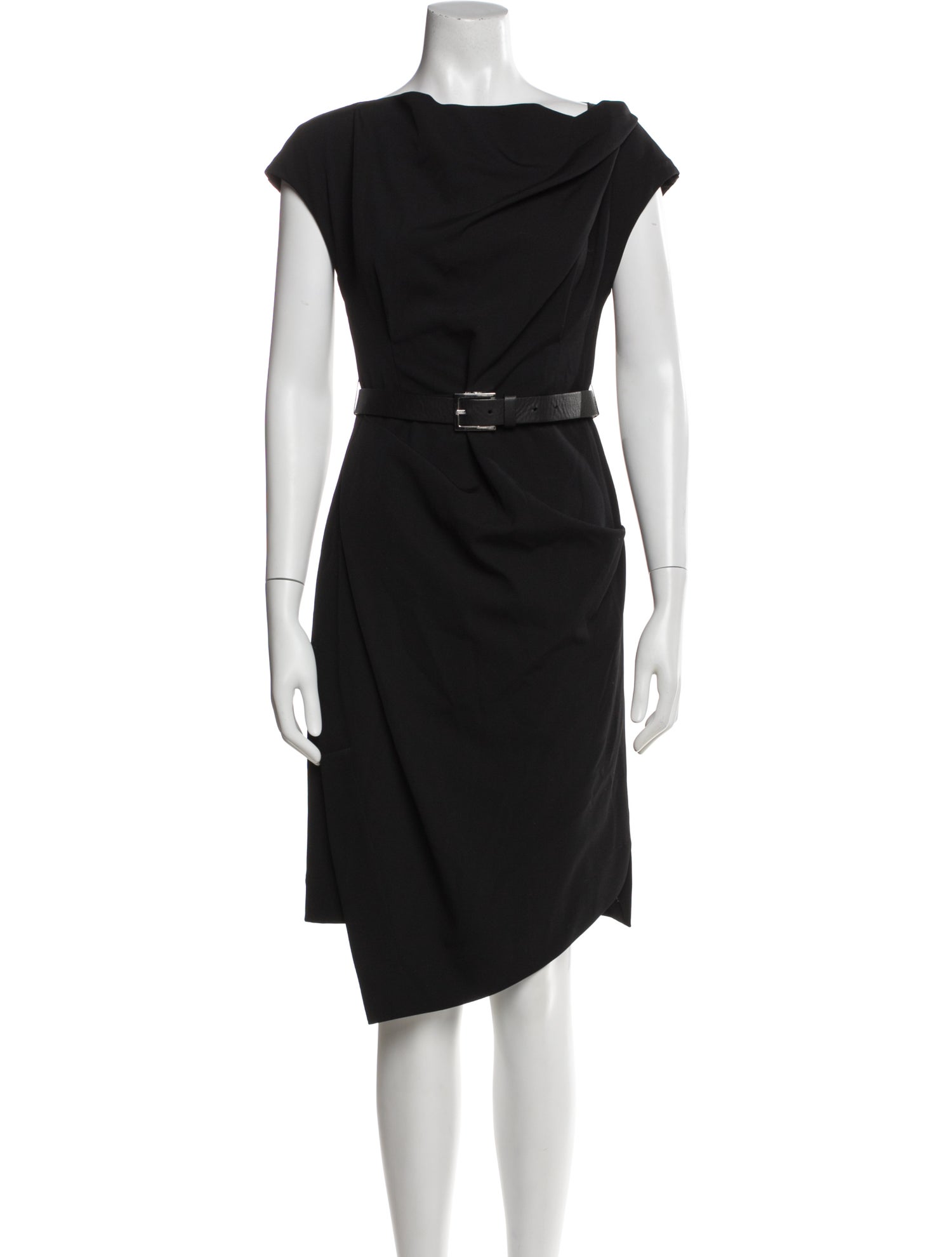 Michael Kors Virgin Wool Knee-Length Dress