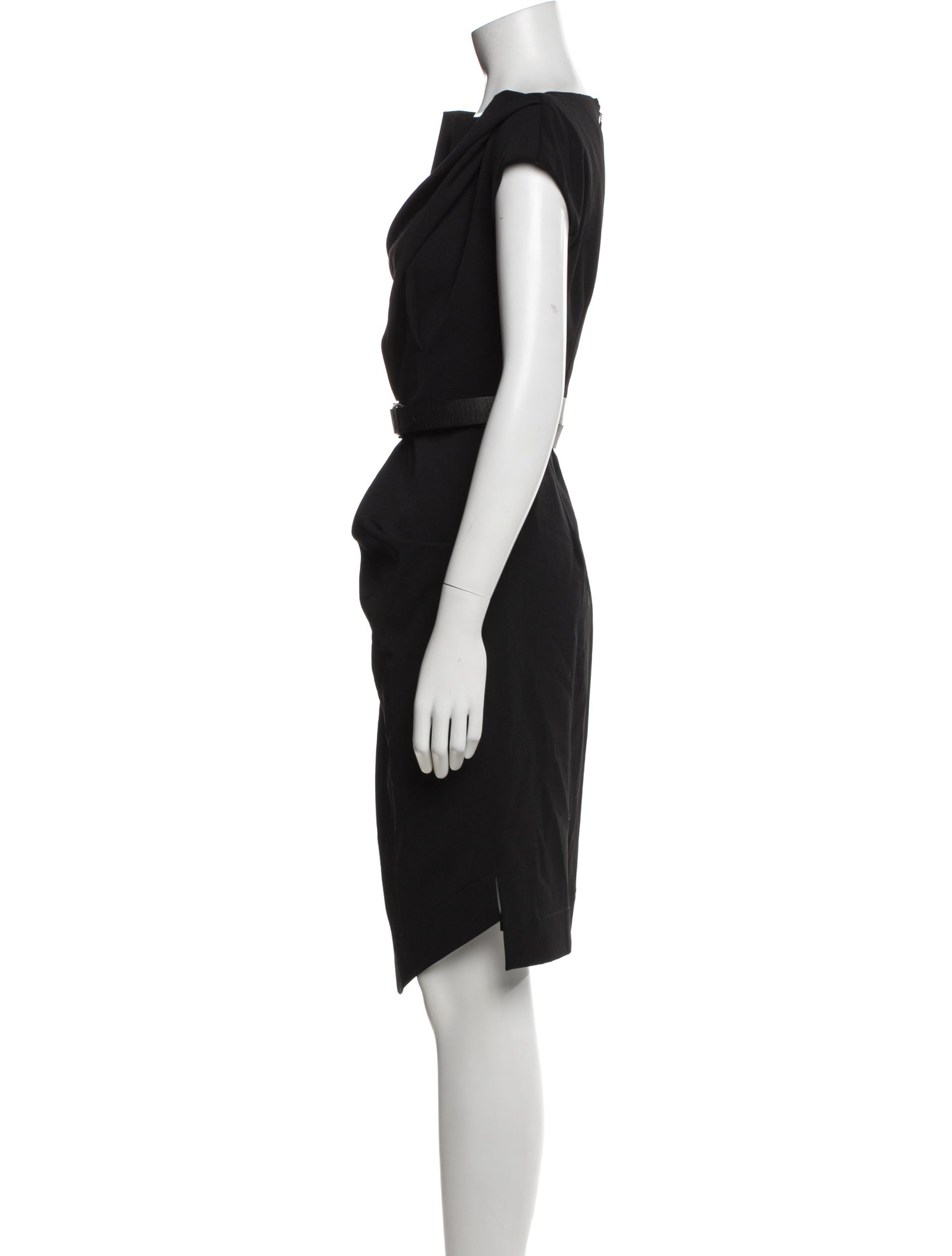 Michael Kors Virgin Wool Knee-Length Dress