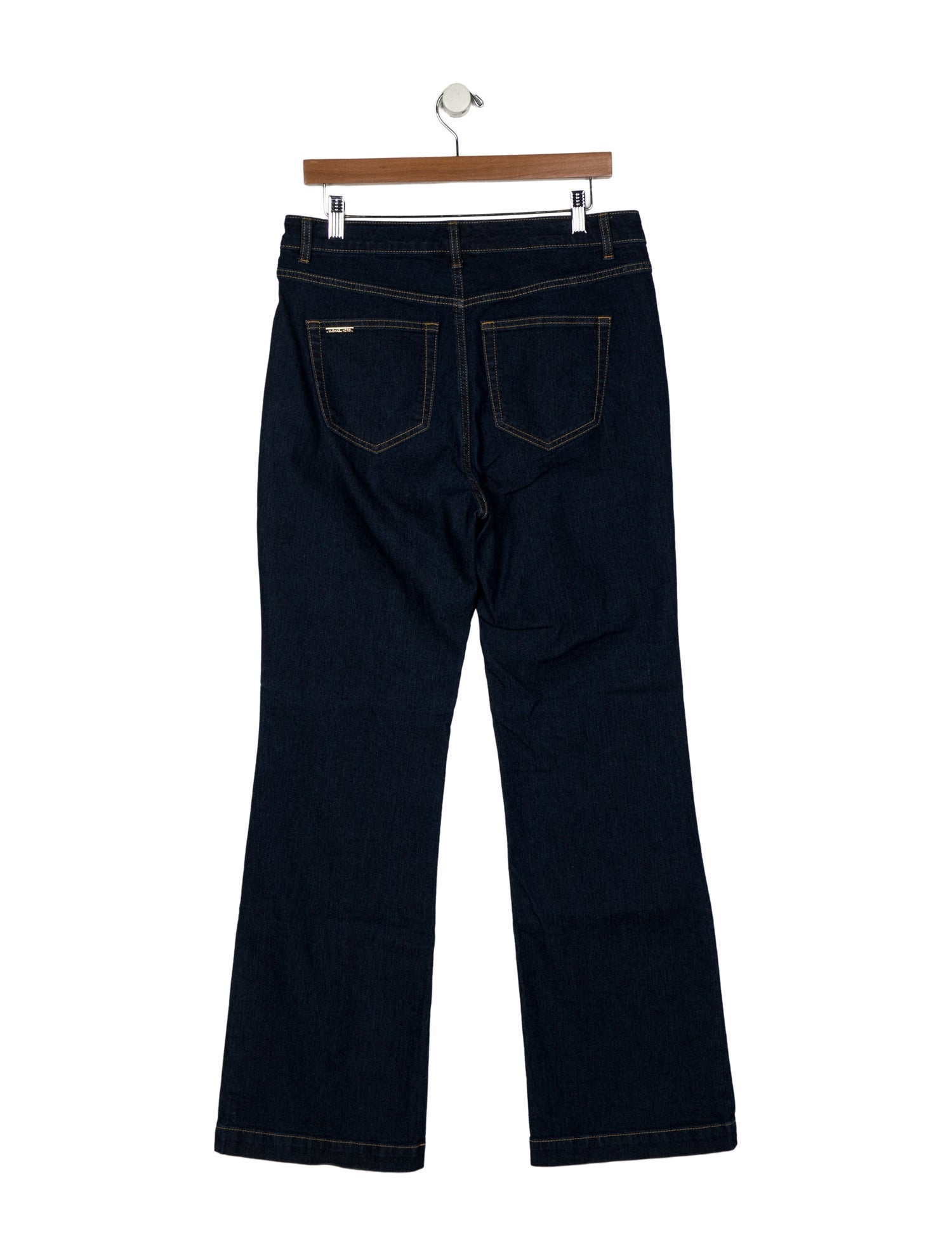 Michael Kors High-Rise Wide Leg Jeans