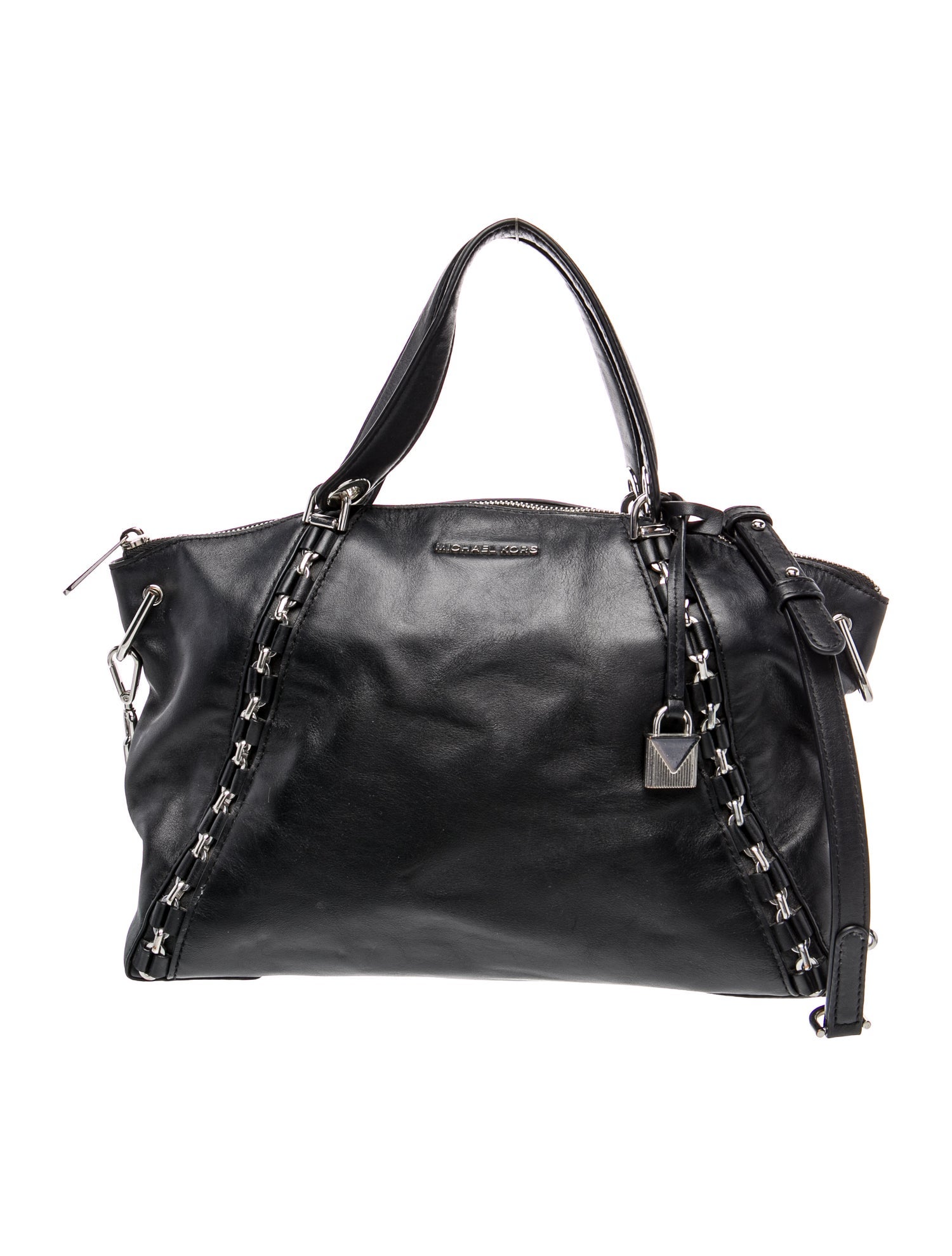 Michael Kors Leather Top Handle Bag