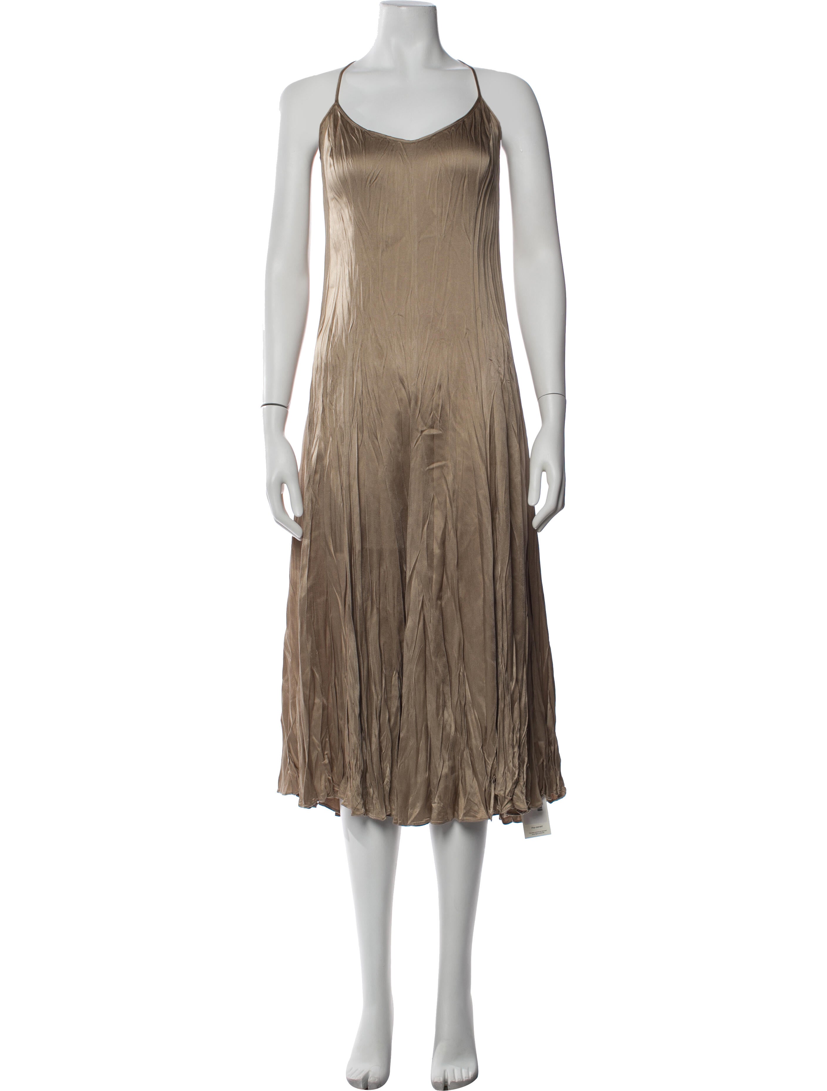 Michael Kors Scoop Neck Long Dress