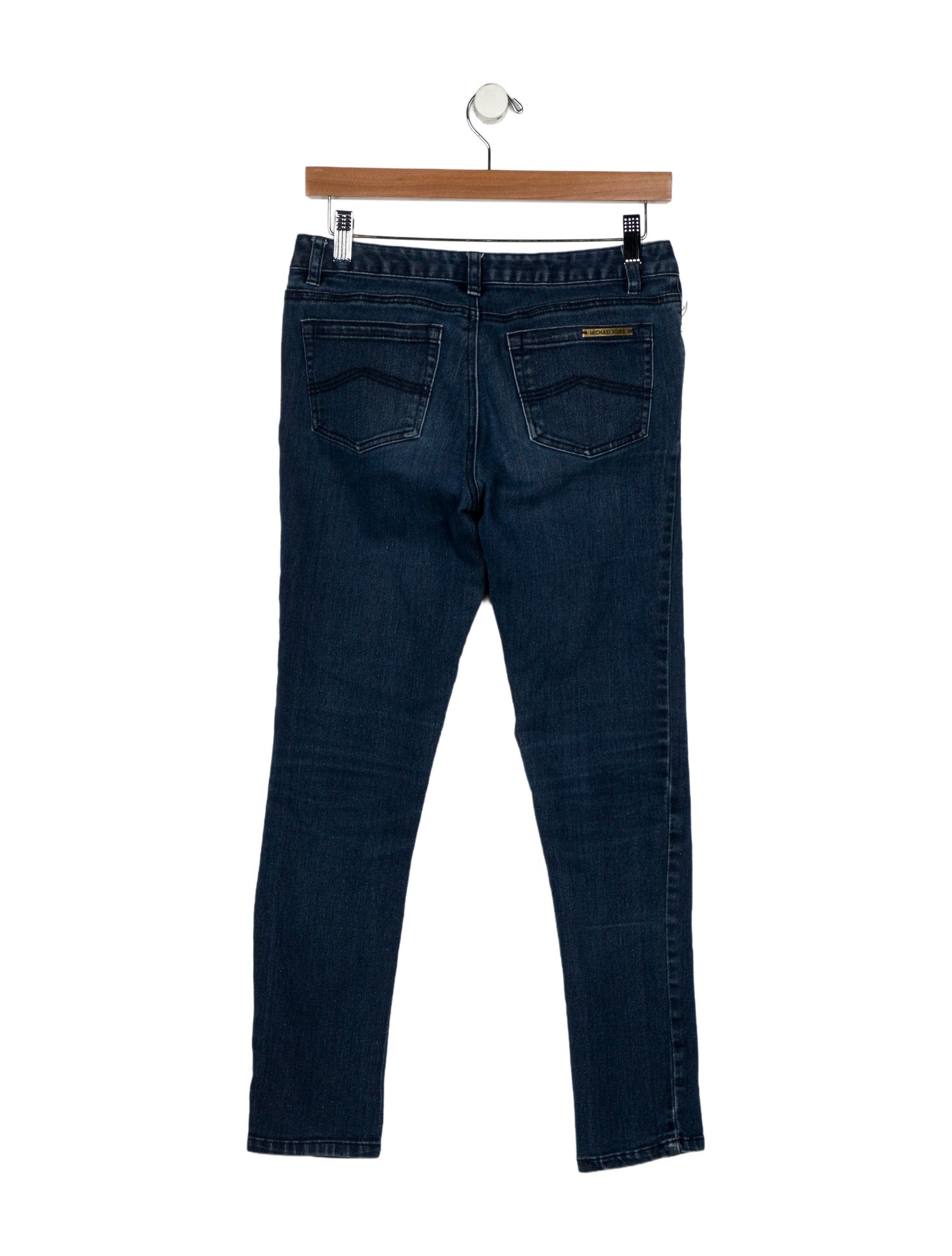 Michael Kors Low-Rise Skinny Leg Jeans