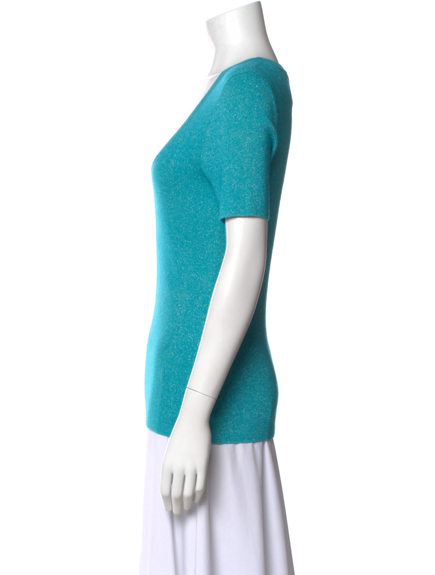 Michael Kors Scoop Neck Short Sleeve Top