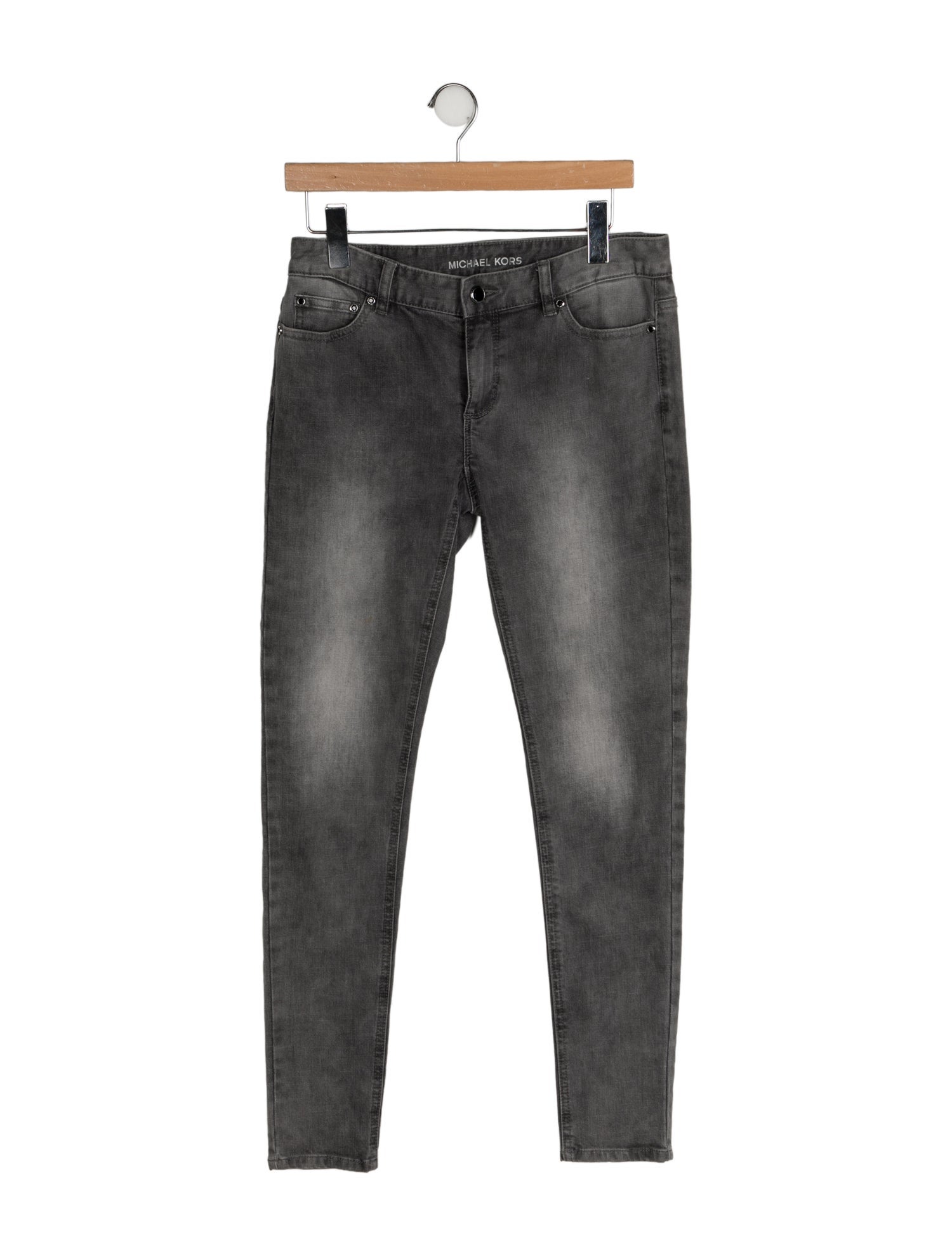 Michael Kors Low-Rise Skinny Leg Jeans