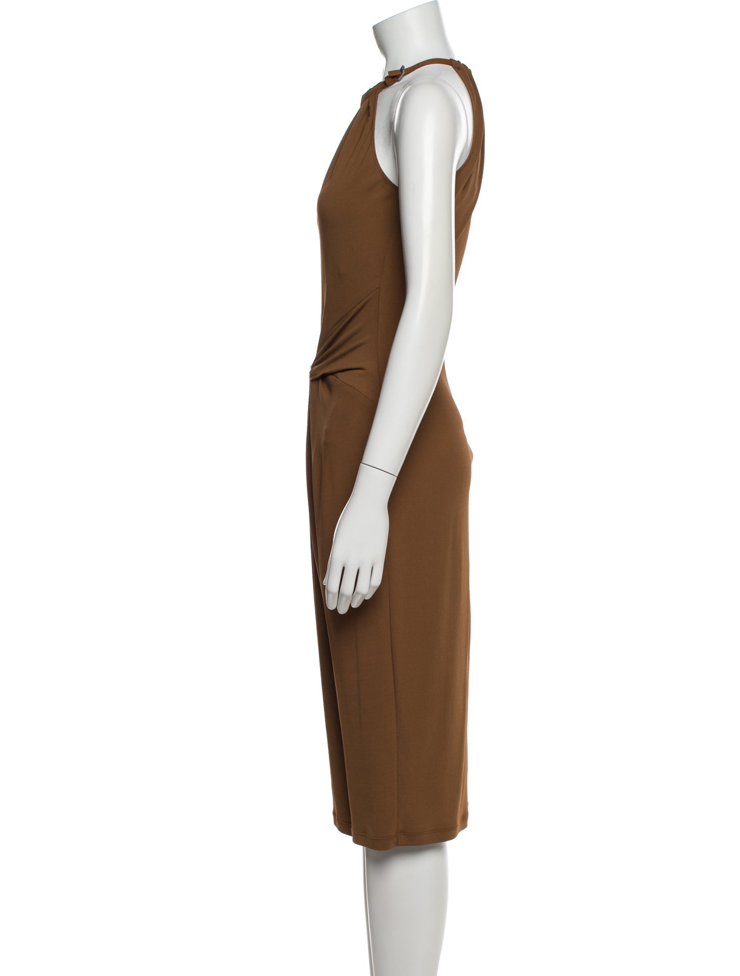 Michael Kors Halterneck Midi Length Dress