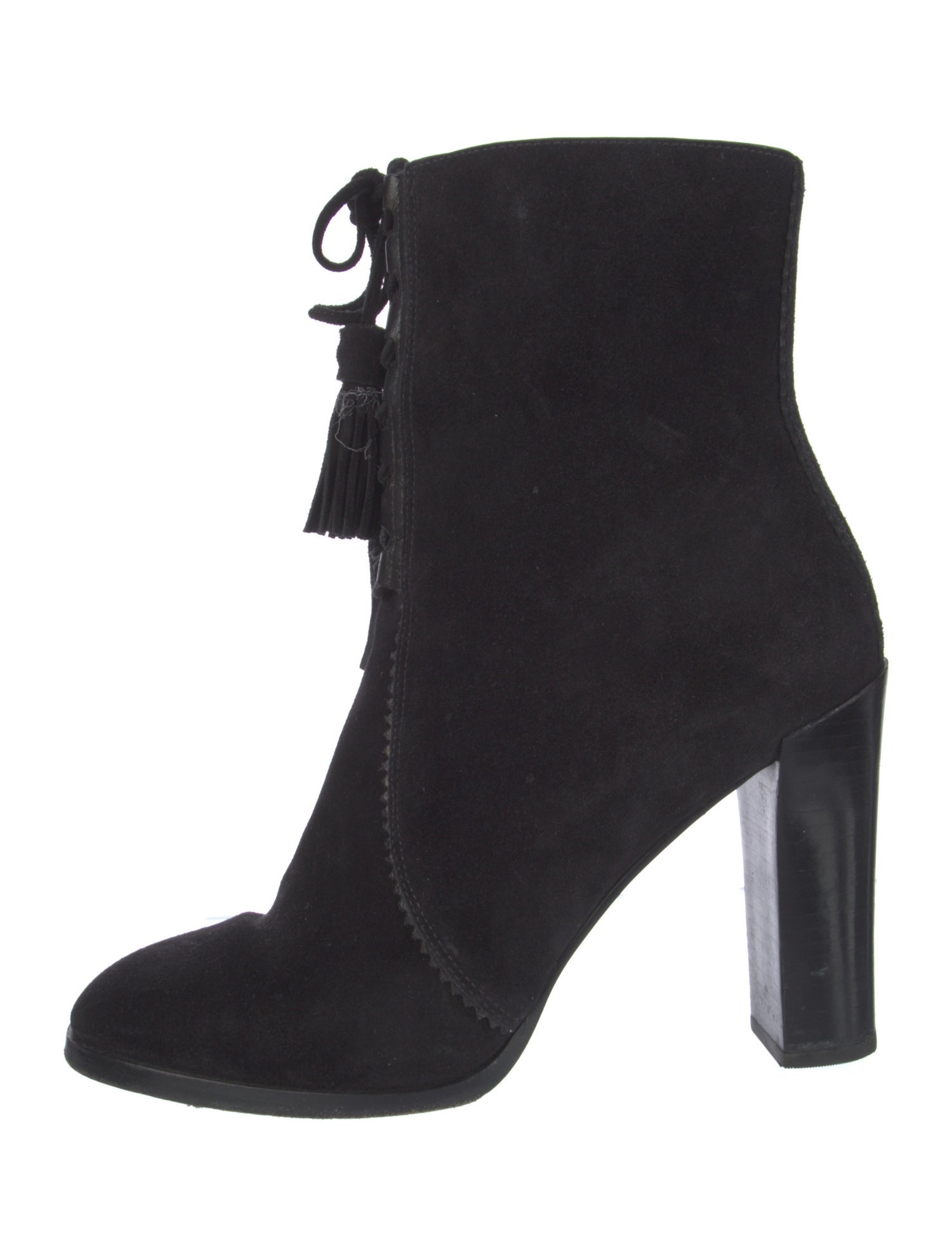 Michael Kors Suede Tassel Accents Boots