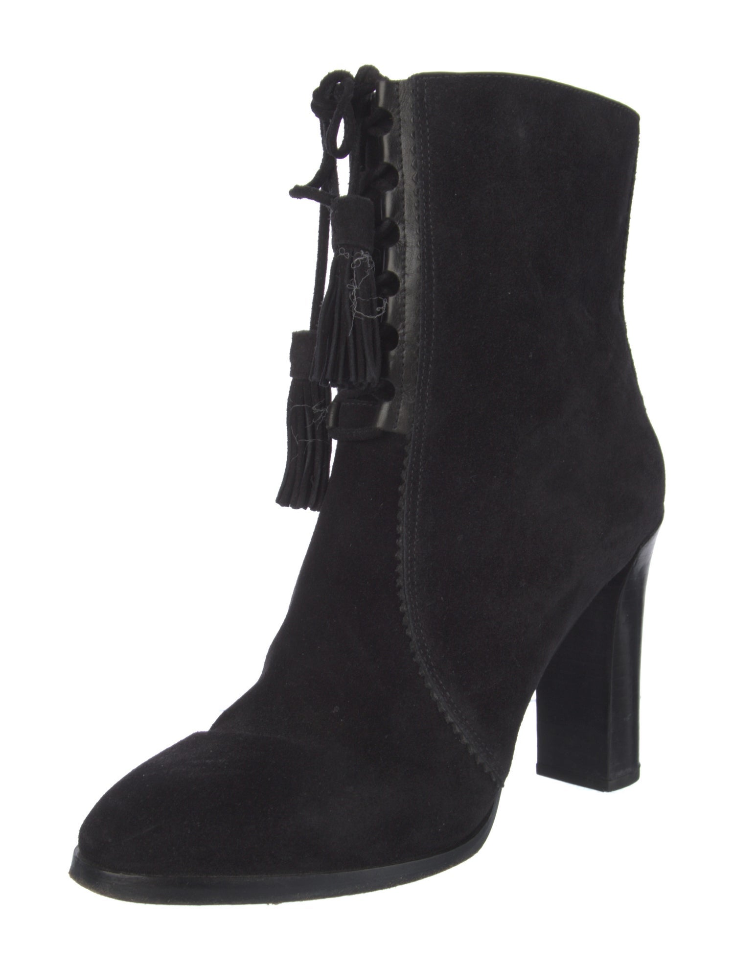 Michael Kors Suede Tassel Accents Boots