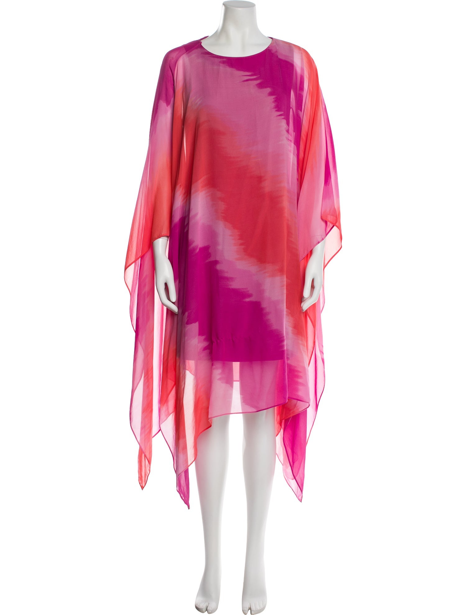 Michael Kors Tie-Dye Print Mini Dress