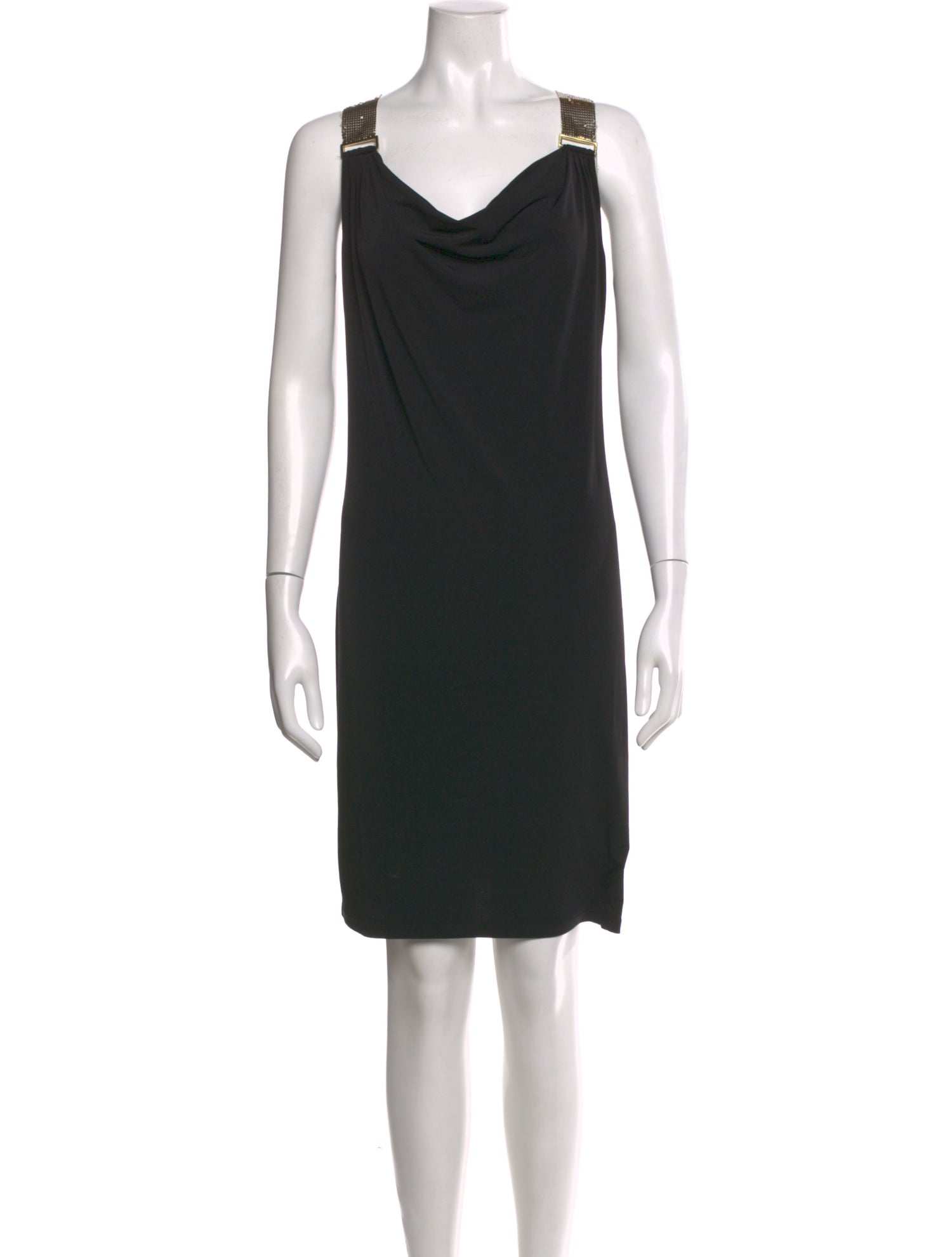Michael Kors Cowl Neck Knee-Length Dress