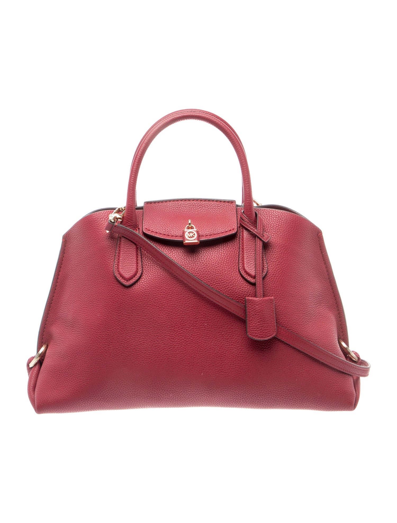 Michael Kors Leather Top Handle Bag