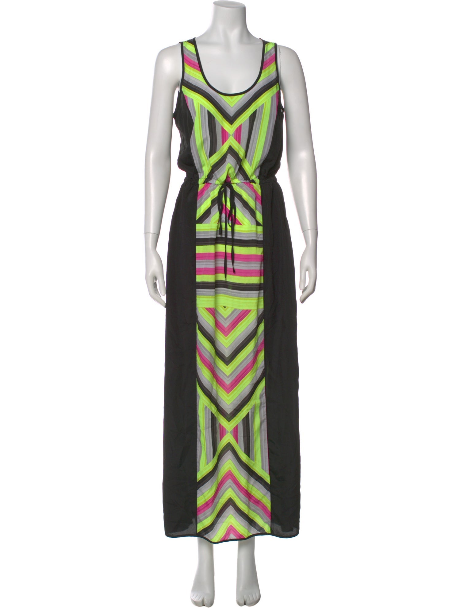 Michael Kors Printed Long Dress