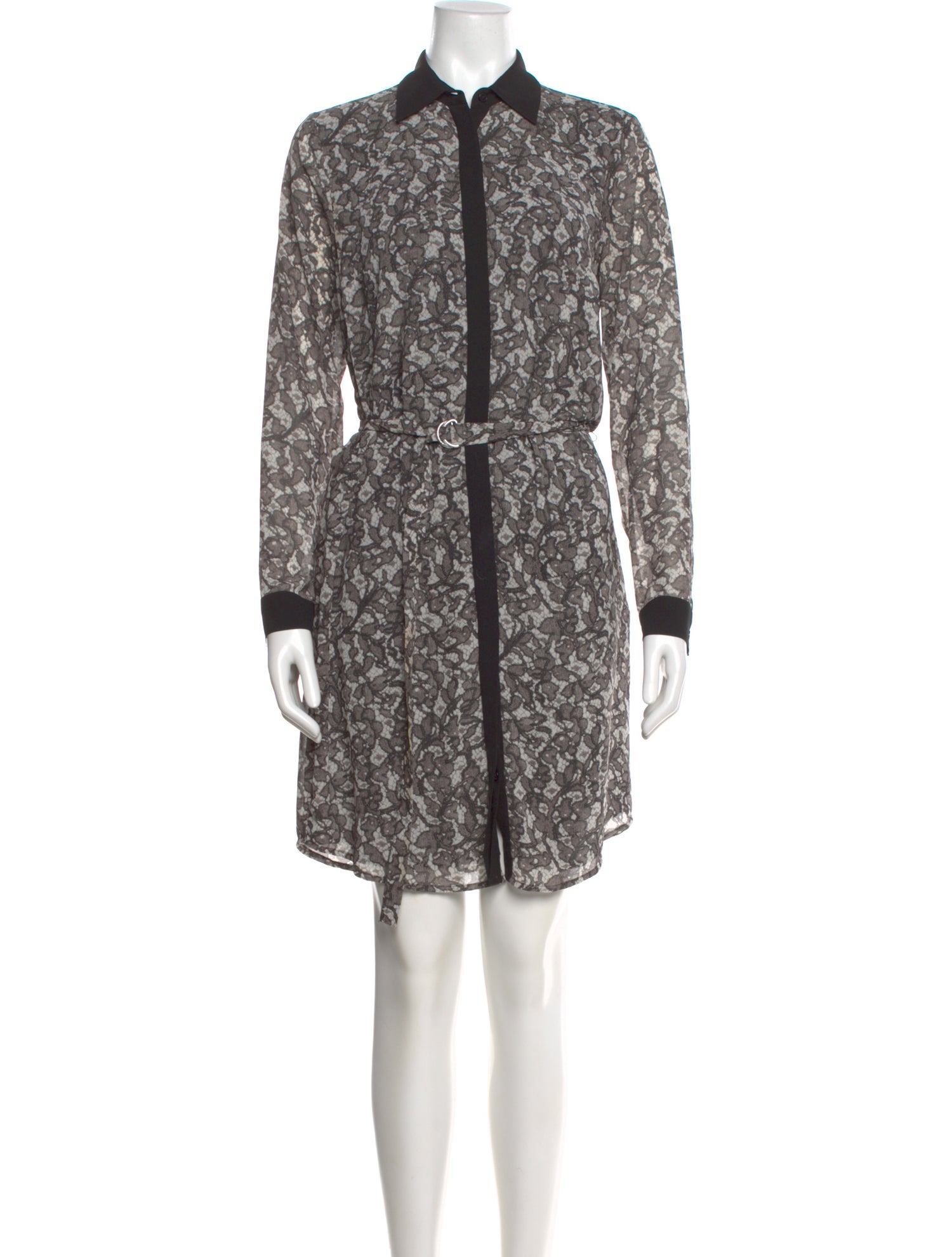 Michael Kors Floral Print Knee-Length Dress