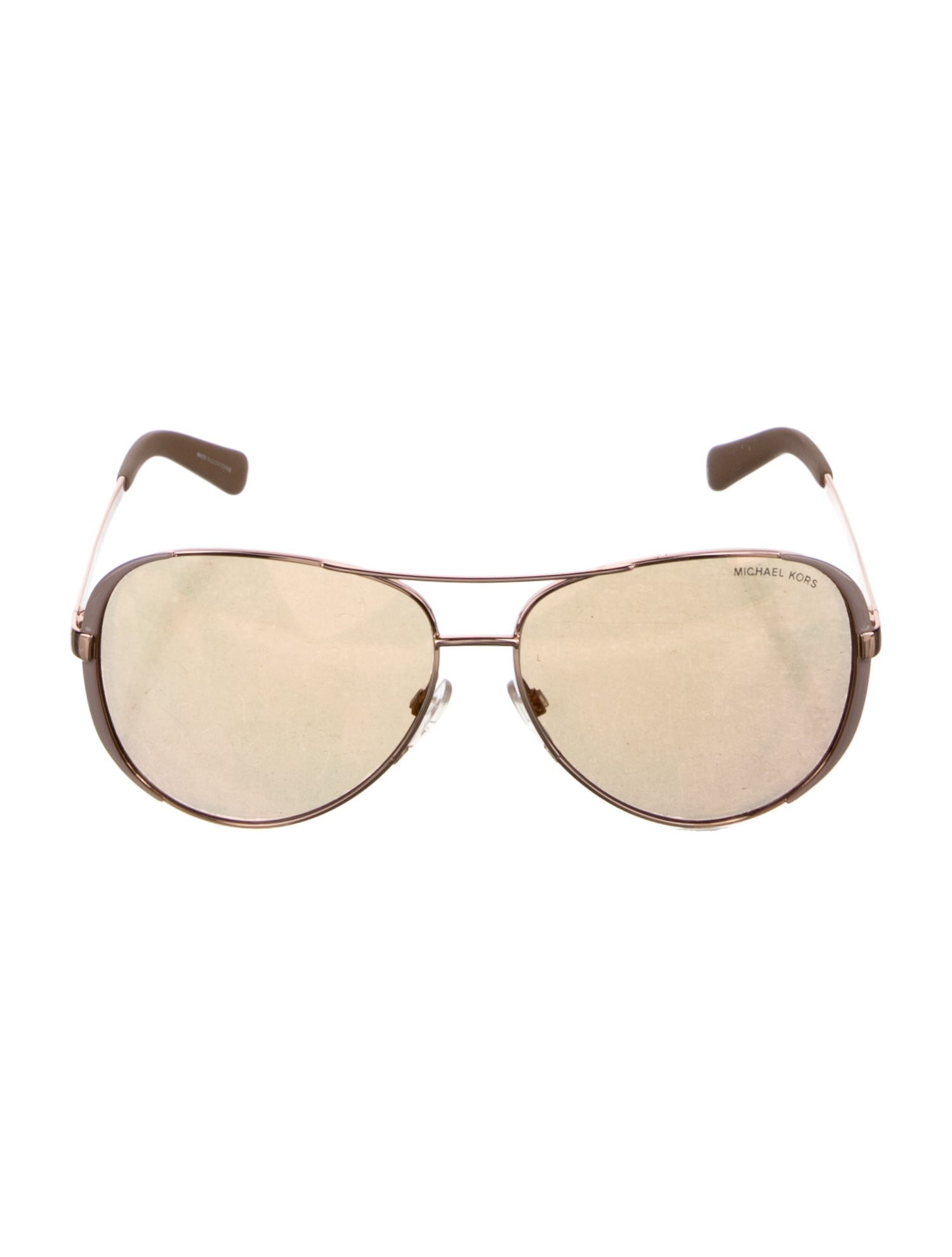 Michael Kors Aviator Tinted Sunglasses
