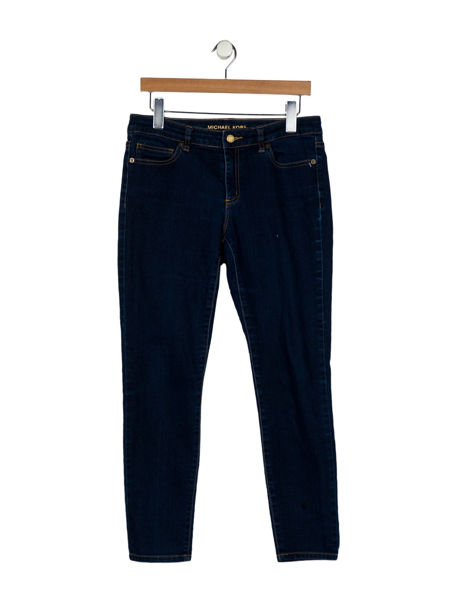 Michael Kors Mid-Rise Skinny Leg Jeans