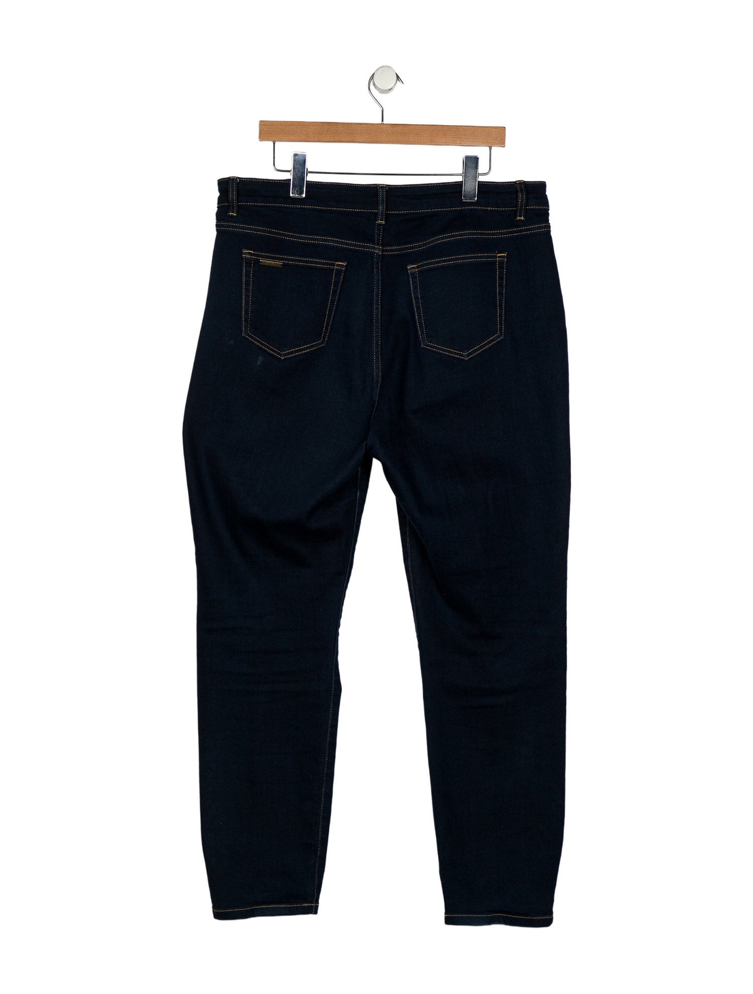 Michael Kors High-Rise Straight Leg Jeans