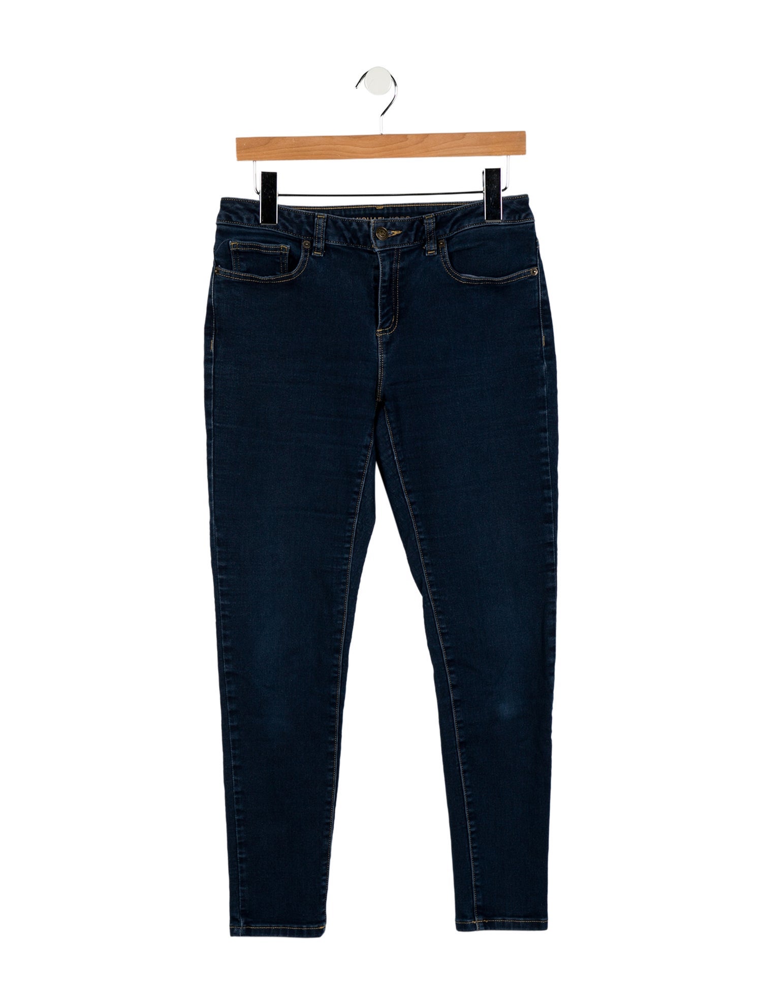 Michael Kors Mid-Rise Skinny Leg Jeans