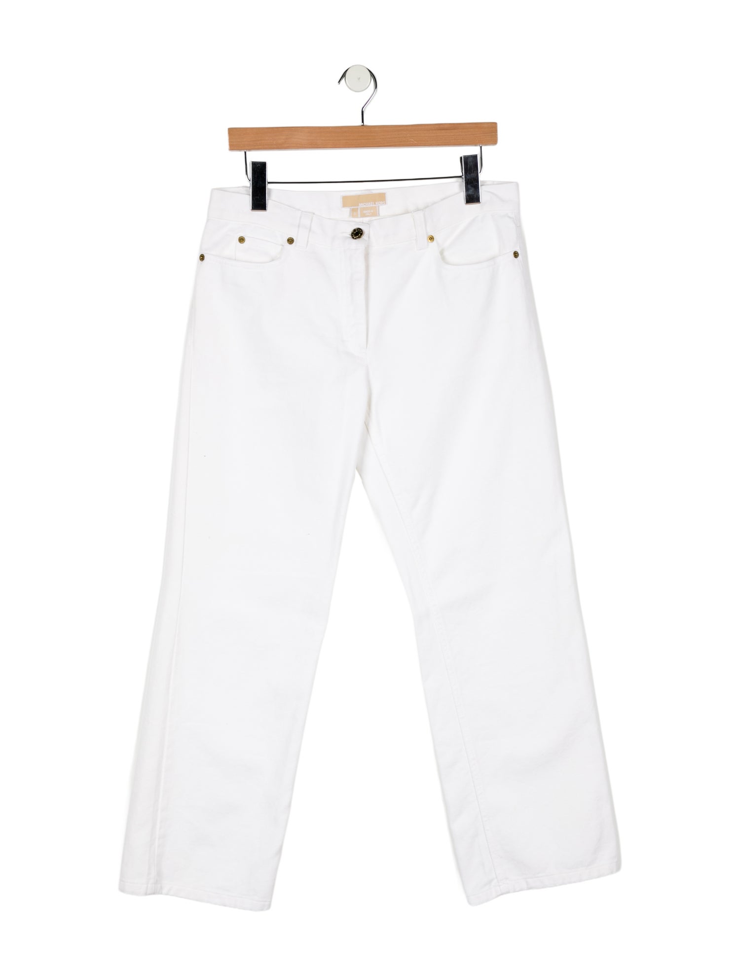 Michael Kors Mid-Rise Straight Leg Jeans w/ Tags