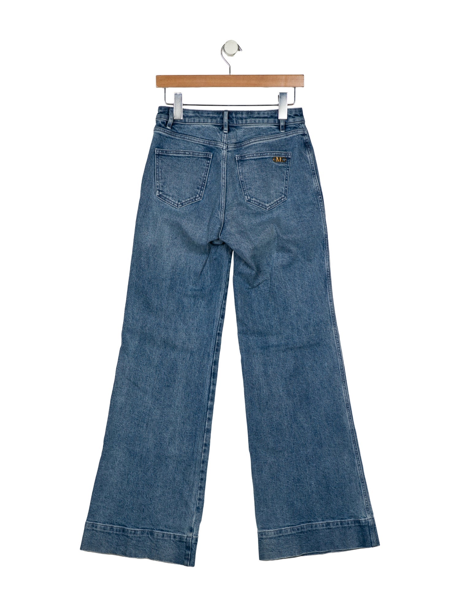 Michael Kors Low-Rise Wide Leg Jeans