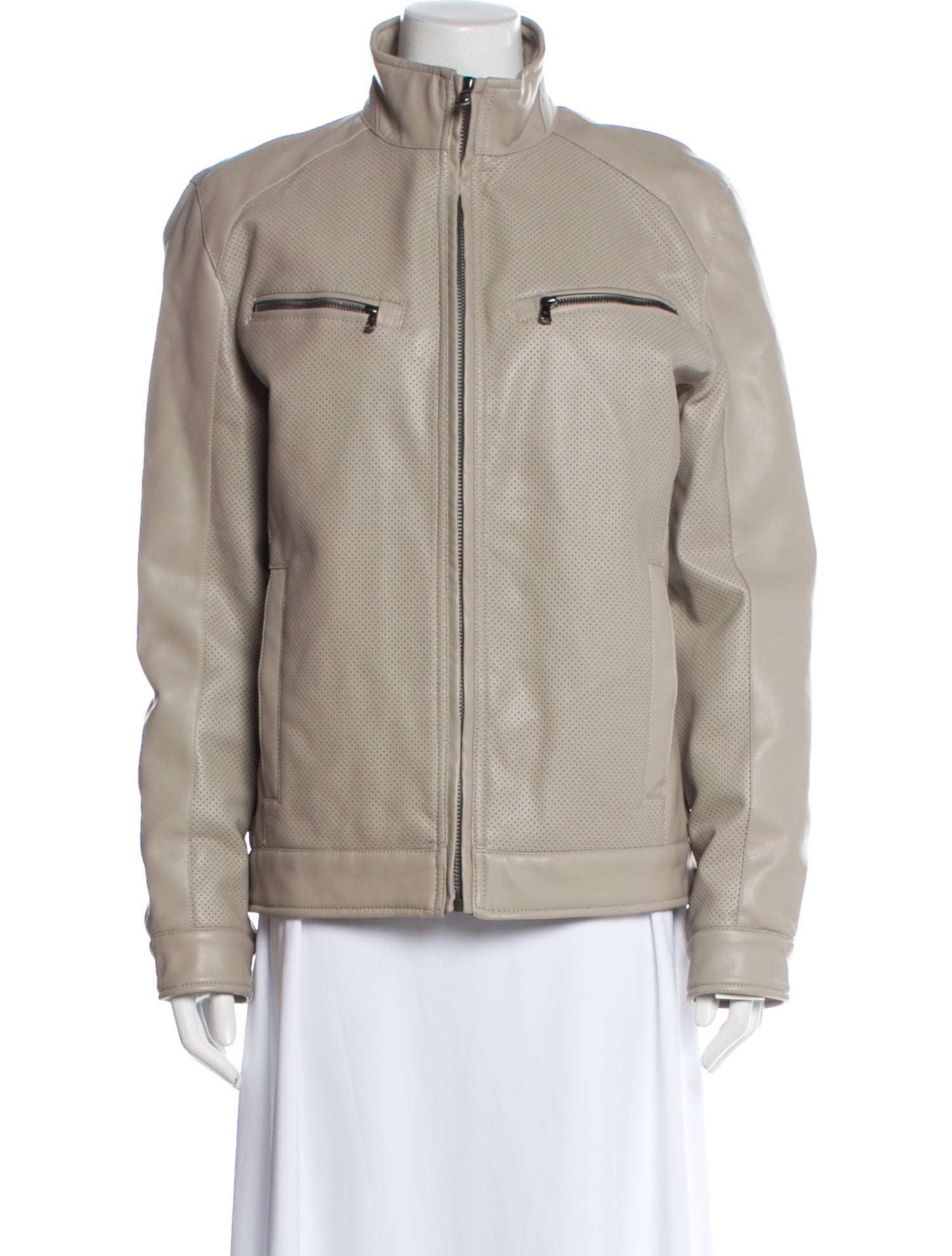 Michael Kors Faux Leather Jacket