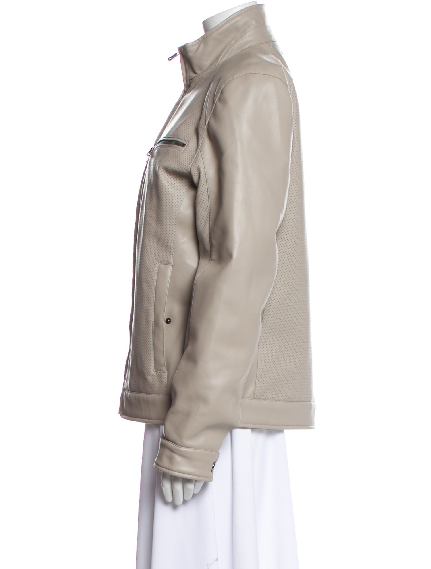 Michael Kors Faux Leather Jacket