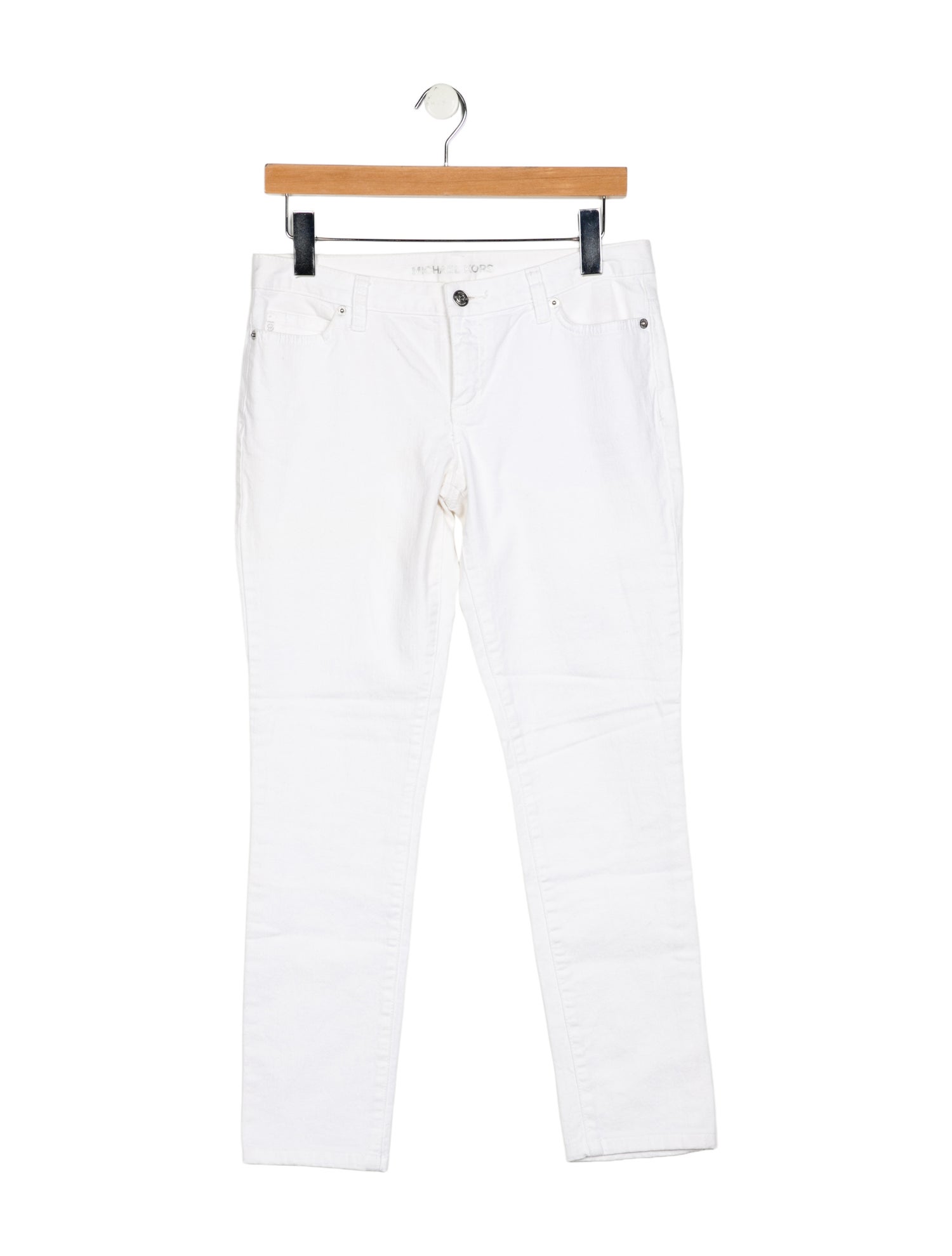 Michael Kors Low-Rise Skinny Leg Jeans