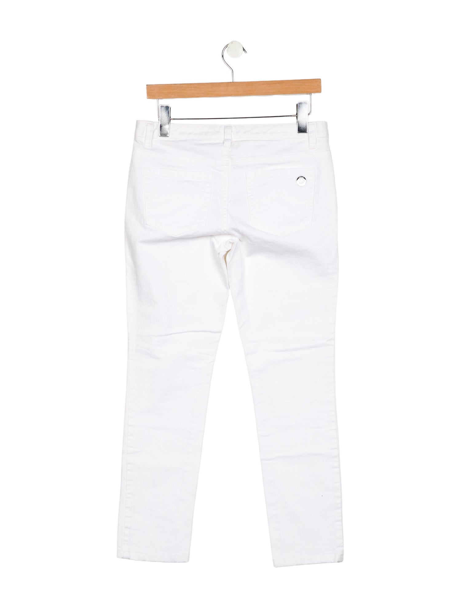 Michael Kors Low-Rise Skinny Leg Jeans