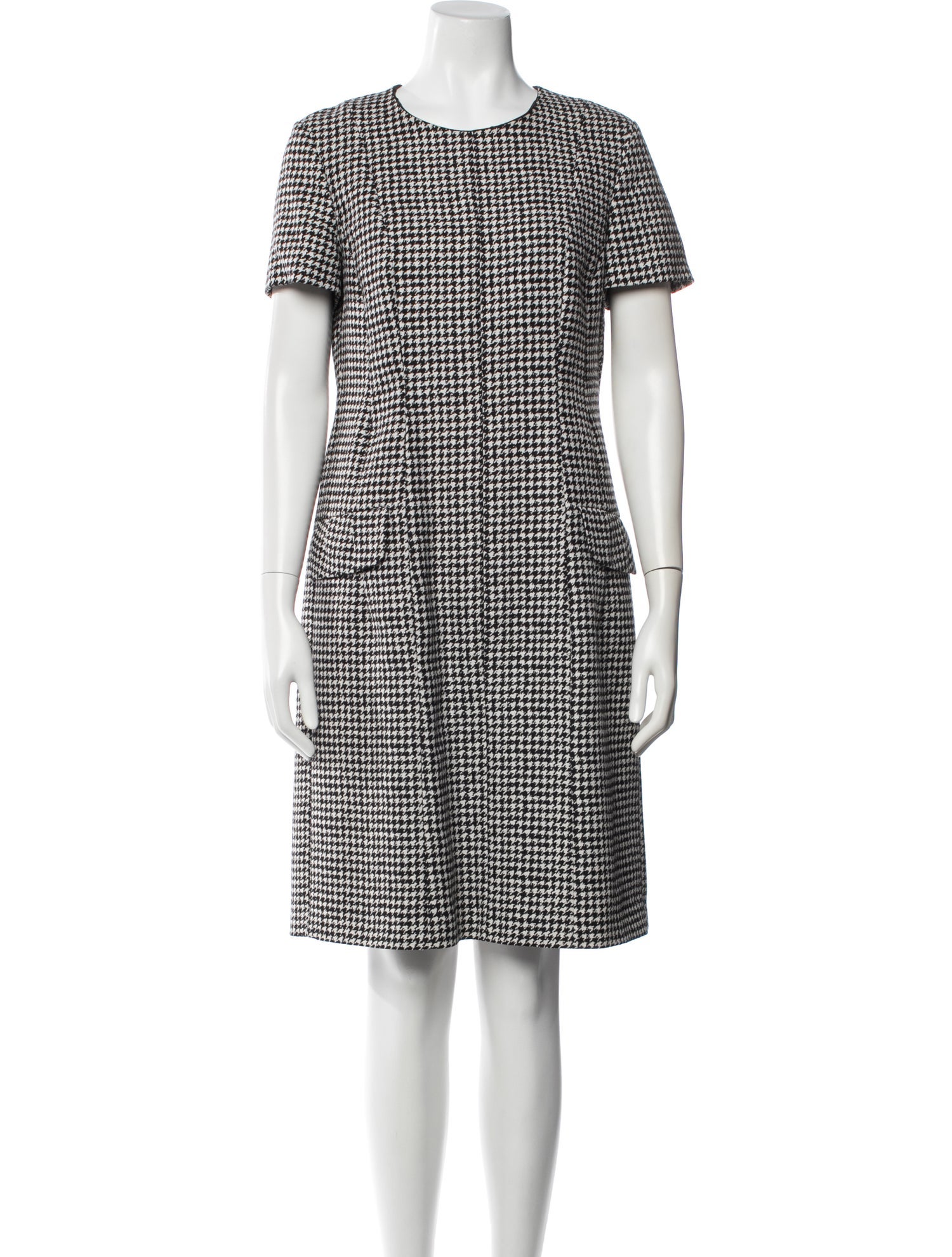 Michael Kors Collection Virgin Wool Knee-Length Dress