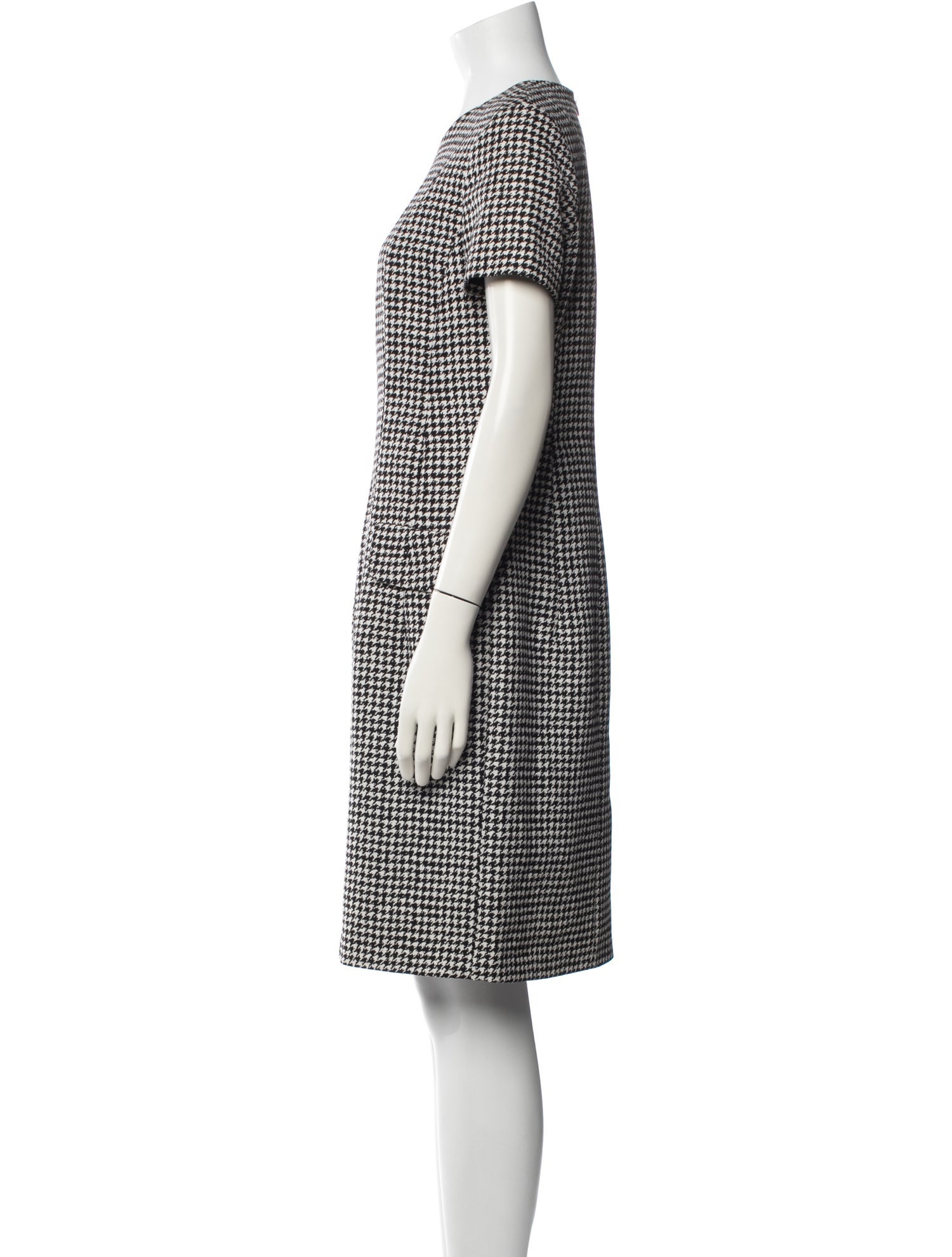 Michael Kors Collection Virgin Wool Knee-Length Dress