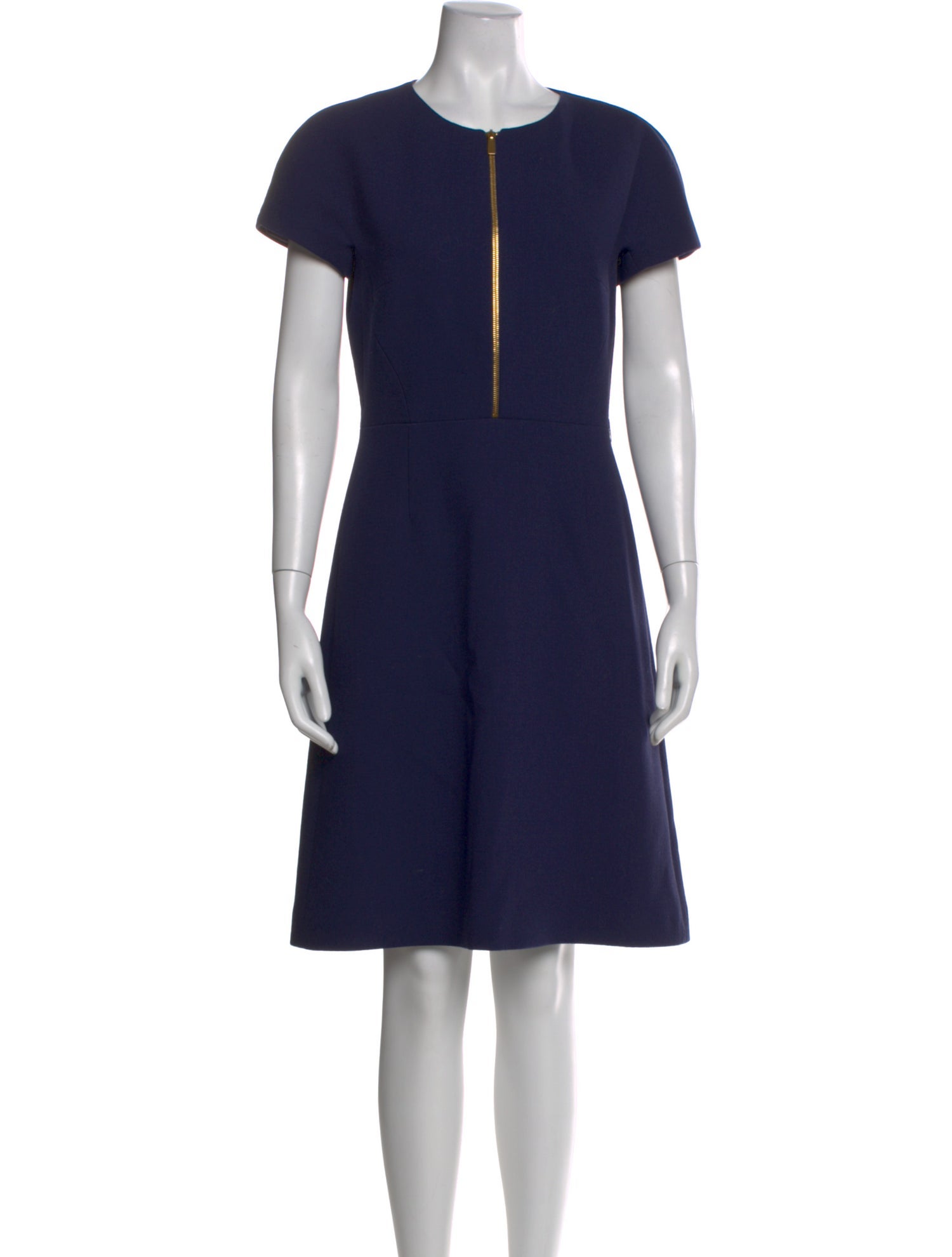 Michael Kors Collection Virgin Wool Knee-Length Dress
