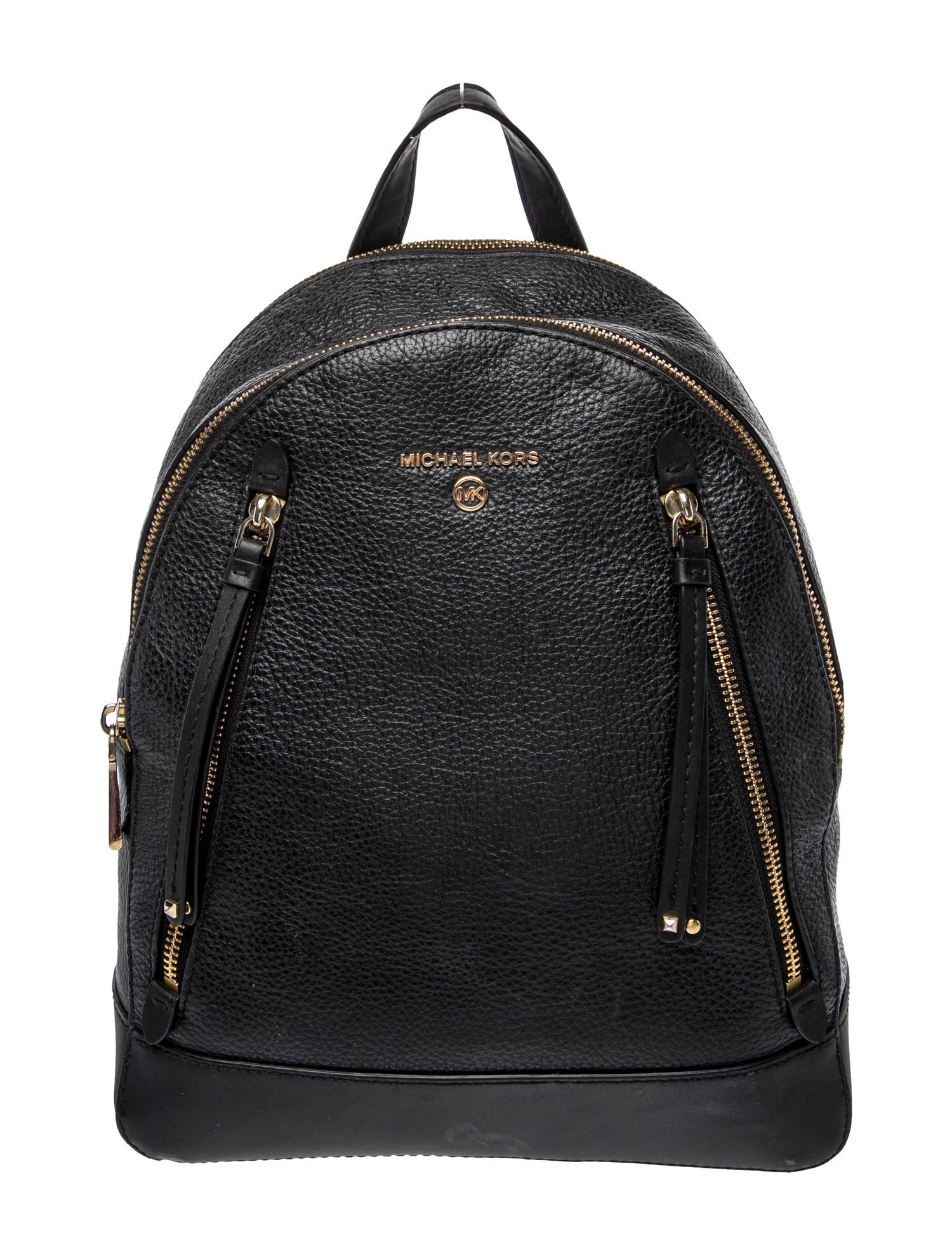 Michael Kors Leather Backpack - Black Backpacks, Handbags 