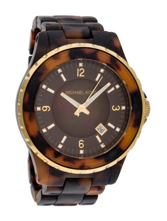 Michael Kors Tortoise Shell Watch