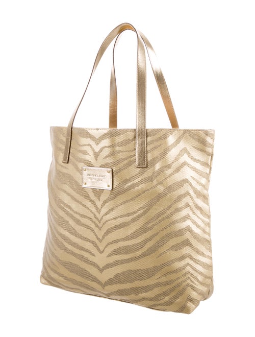 Michael Kors Zebra Print Tote Handbags MIC35475 The RealReal